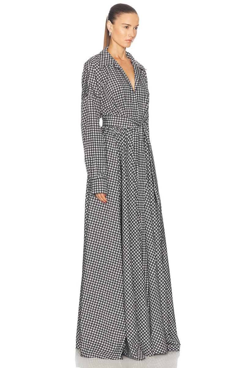 Super Oversized Boyfriend Shirt Flared Gown 2