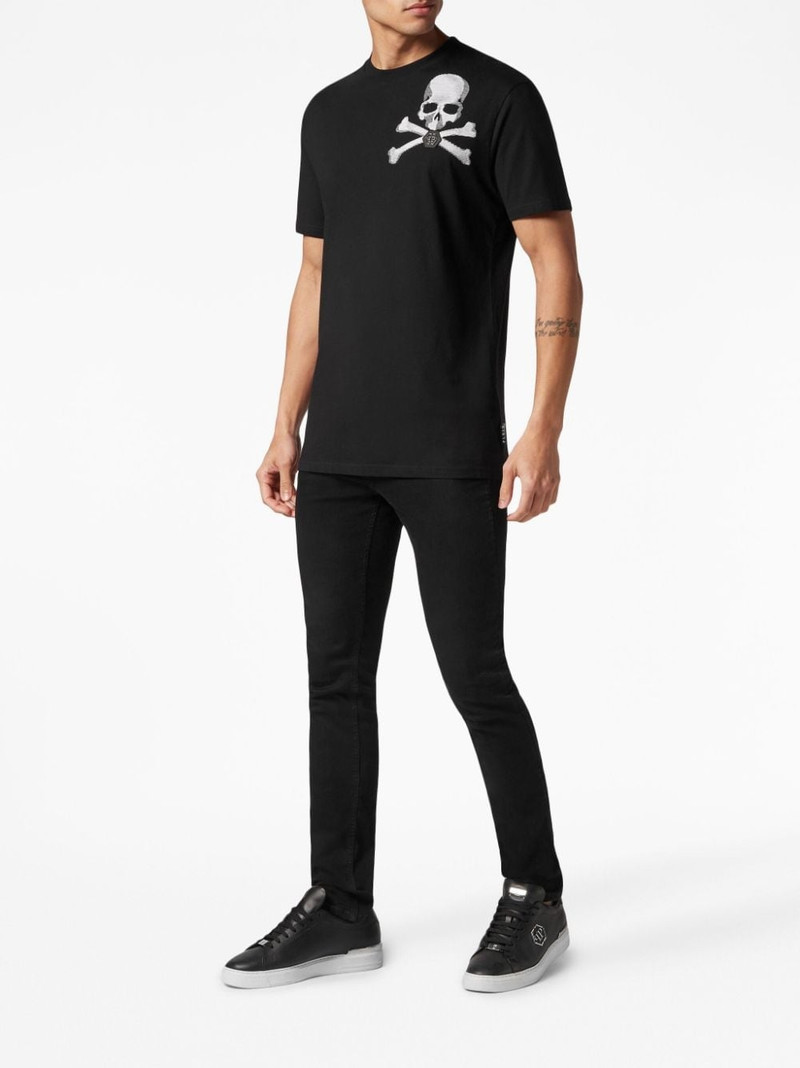 PHILIPP PLEIN Skull&Bones short-sleeve T-shirt outlook