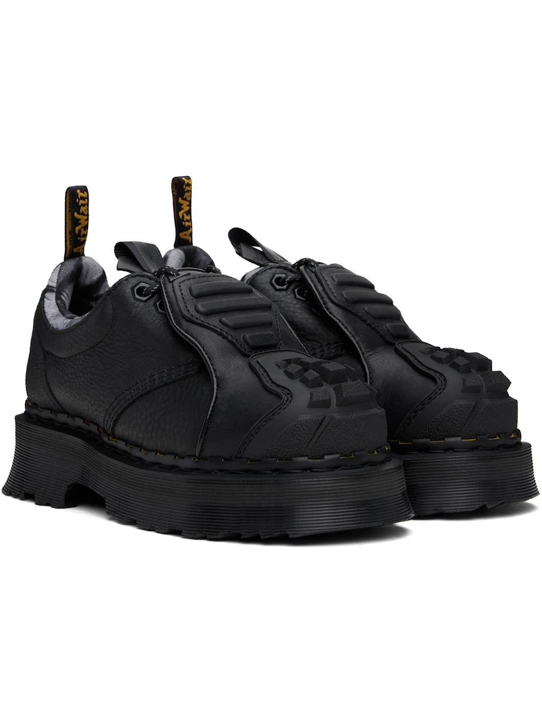 Black 1461 Protect Leather Oxfords - 4