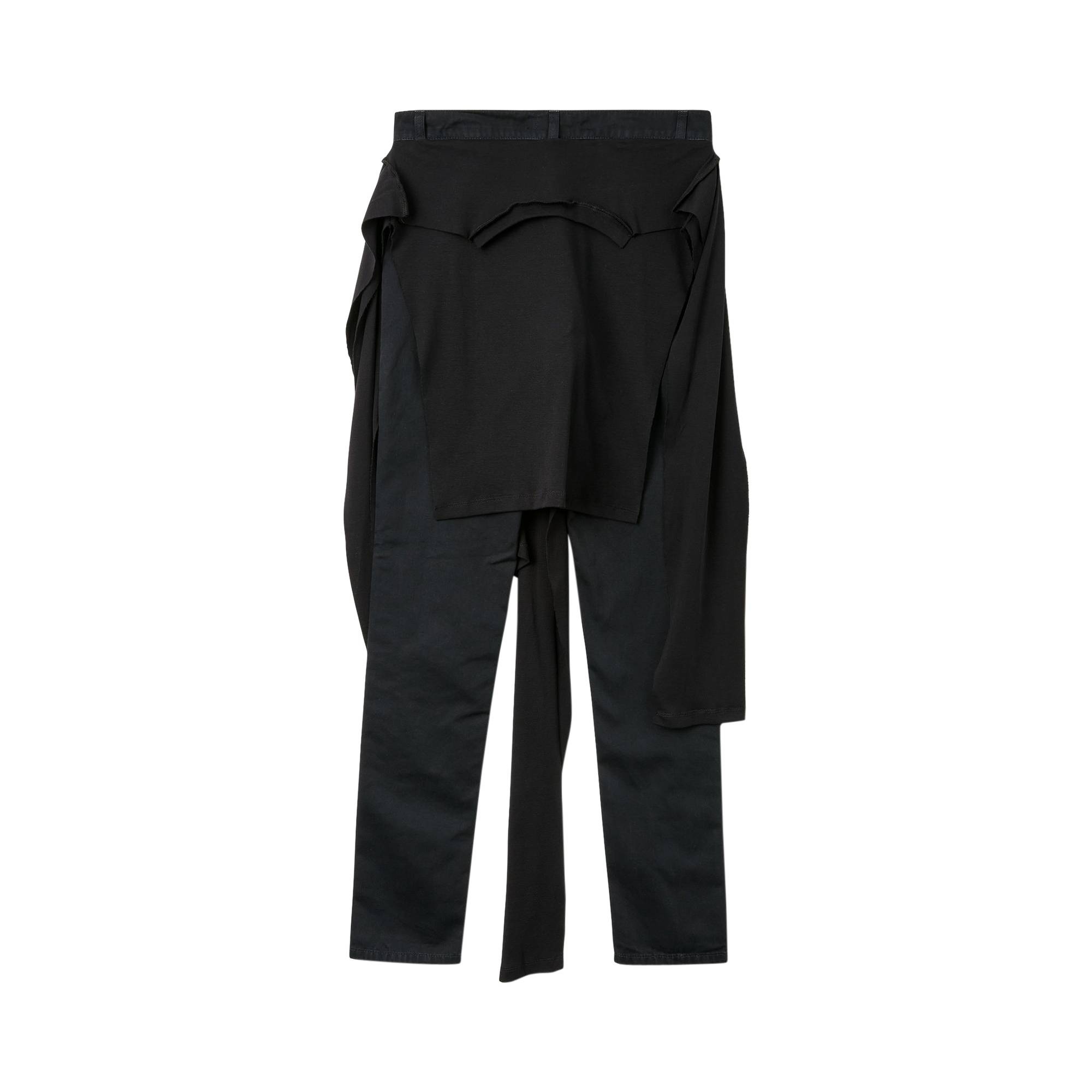 Raf Simons Redux Fitted Jeans With T-Shirt At Waist 'Black' - 2