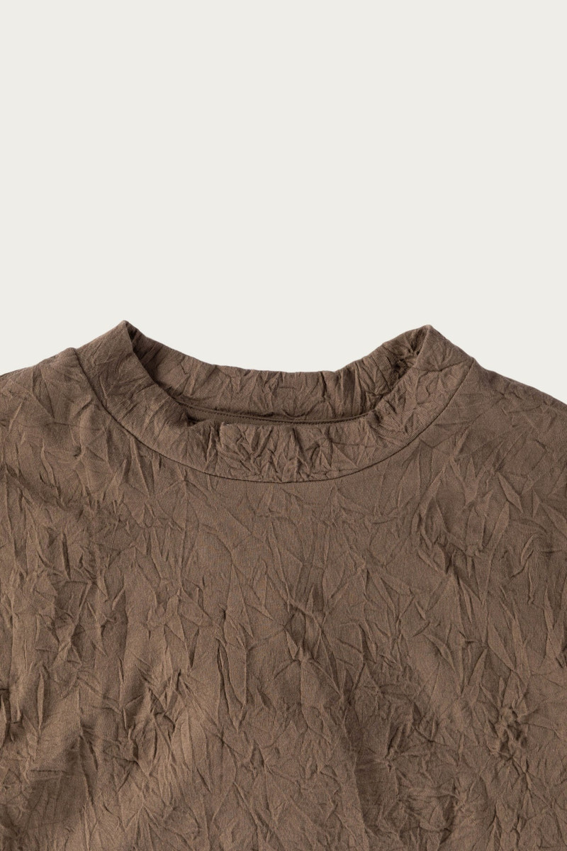 Our Legacy Big Longsleeve - Olive Crinkle Jersey outlook