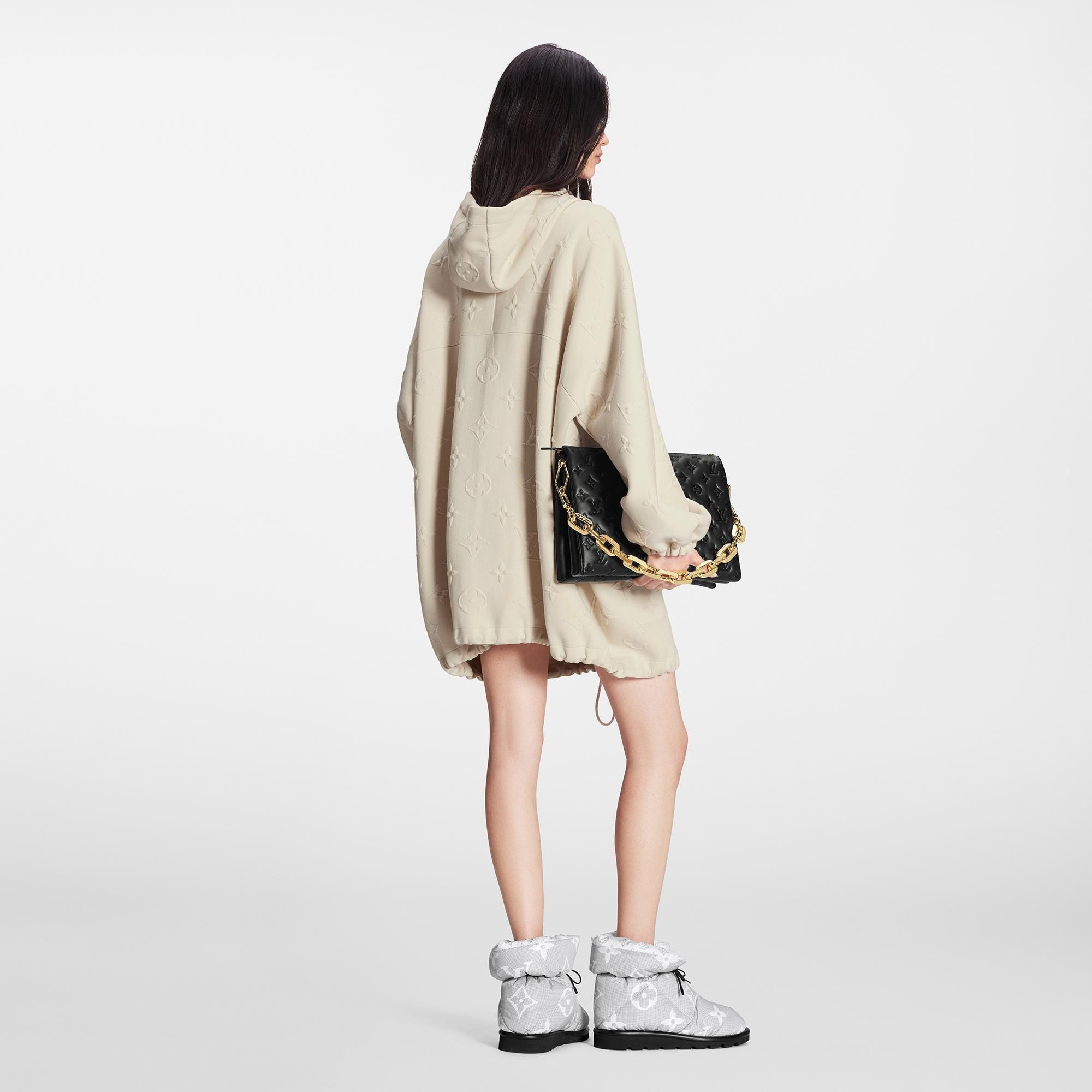 3D Monogram Parka Hoodie - 3