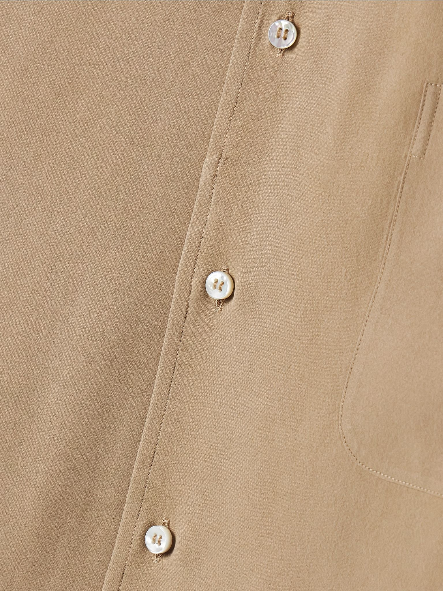 Andre silk shirt Beige - 2