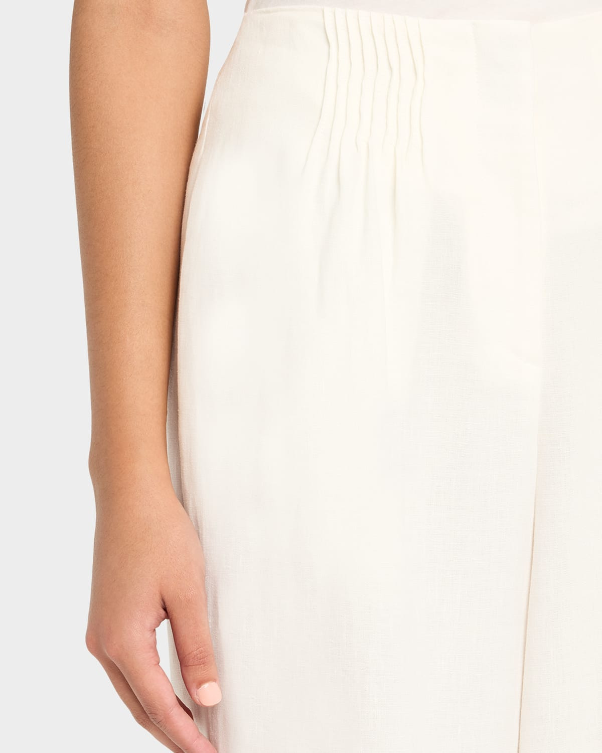 Mini Pleat Trousers - 5