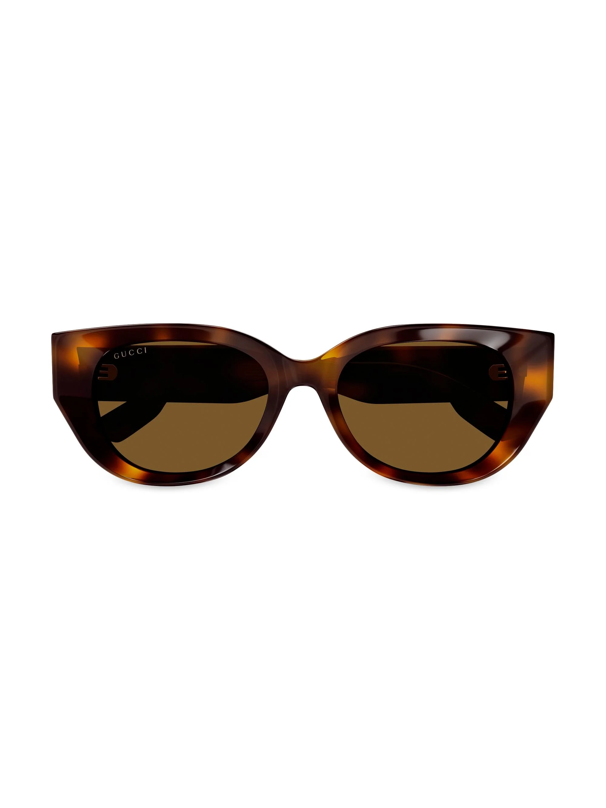 Women's Thickness 54MM Cat-Eye Sunglasses - Havana Brown - 1