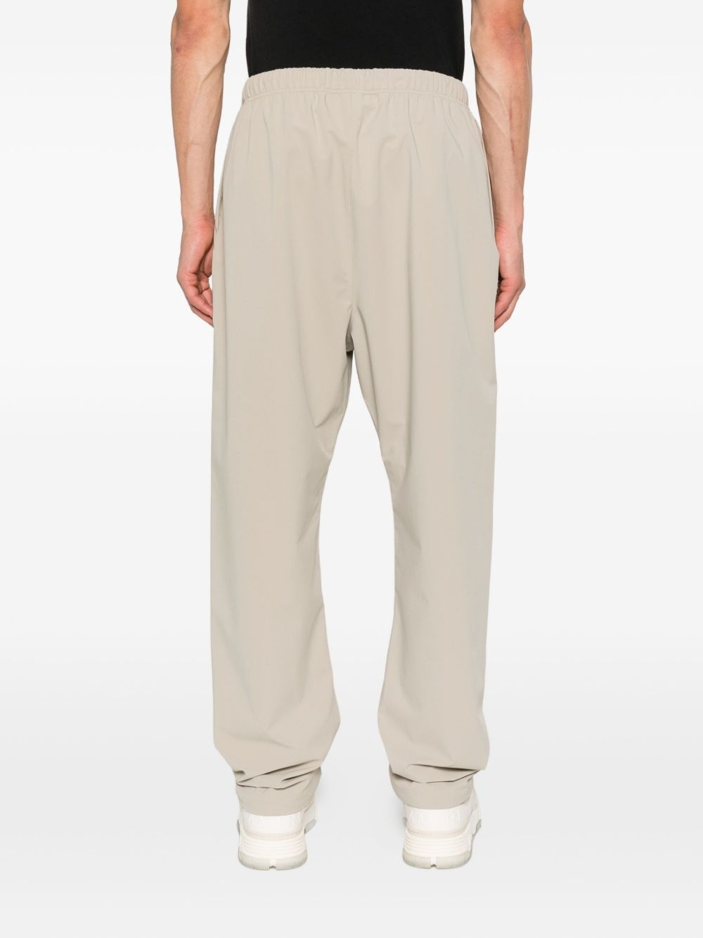 drawstring-waist track pants - 4