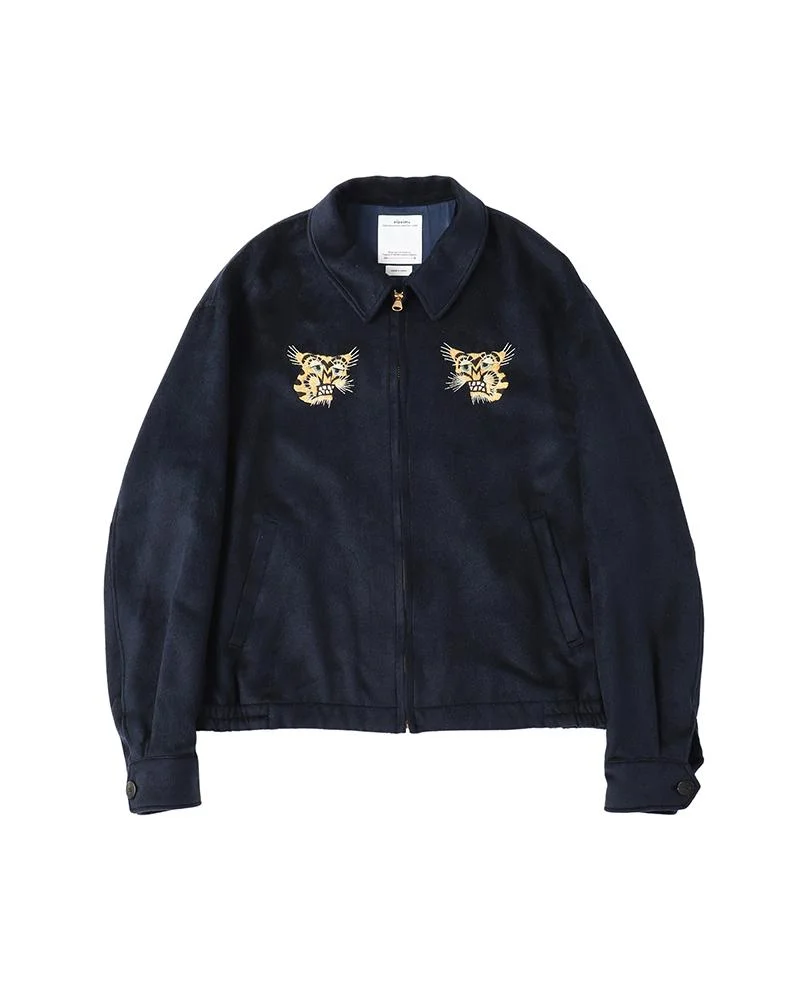 NORAD BLOUSON (SILK) NAVY - 1
