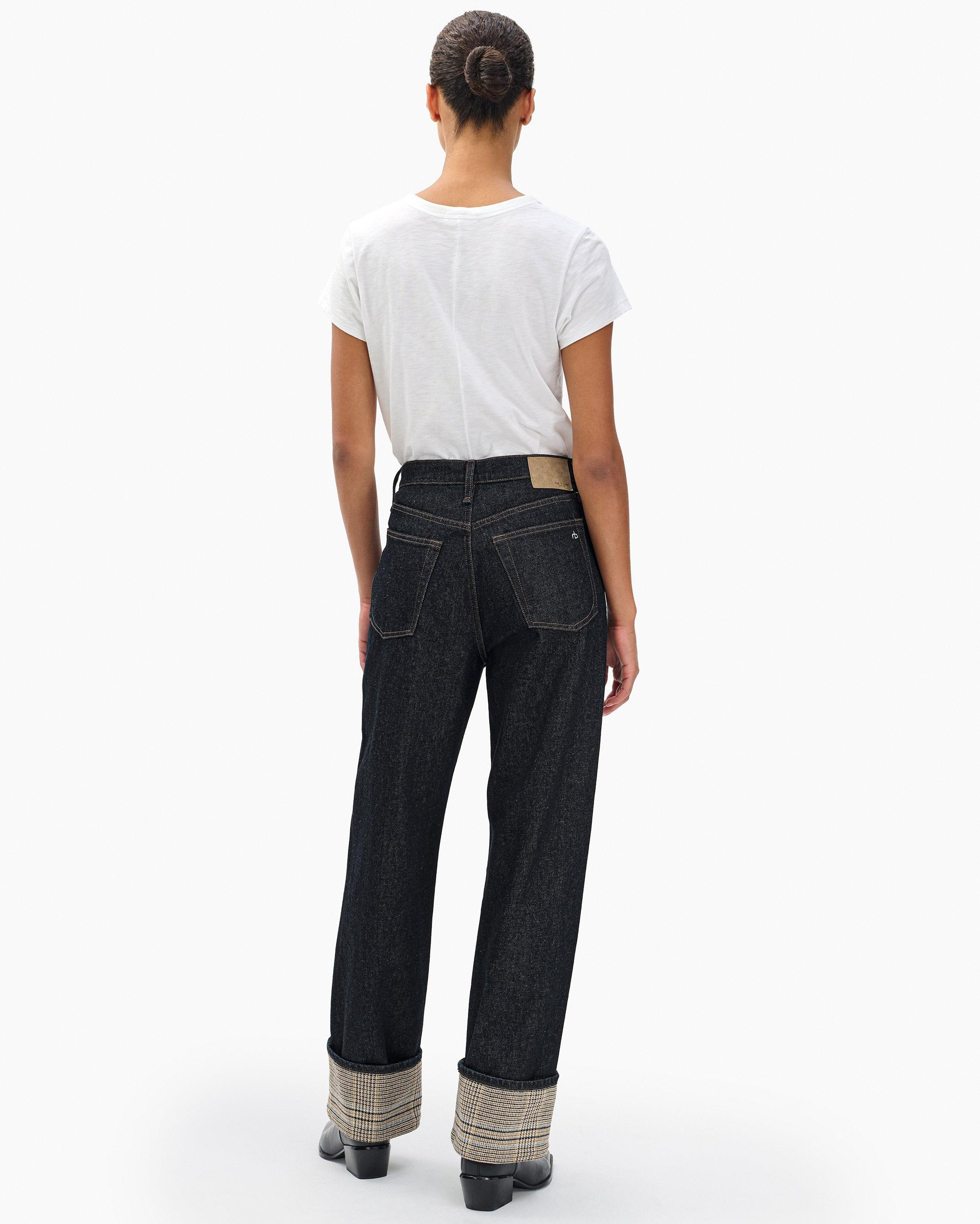 Shea Ankle Relaxed Straight Jeans
Lightweight Rigid in Twilight Rinse Combo - 6