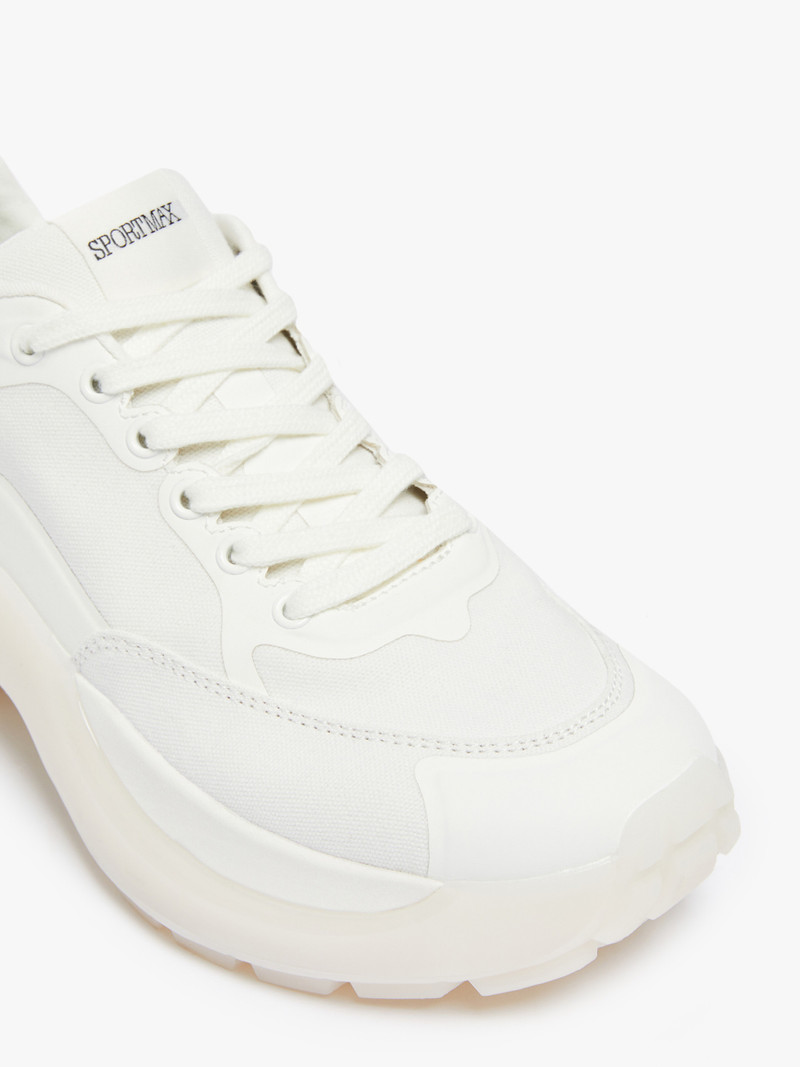 QUERCE Canvas sneakers with chunky soles 4