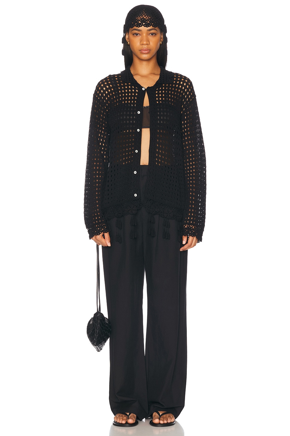Blossom Crochet Shirt - 5