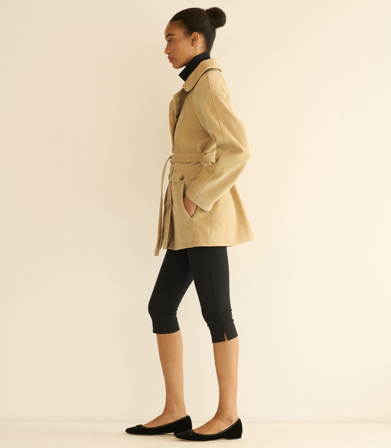 HUTTON SUEDE TRENCH 3