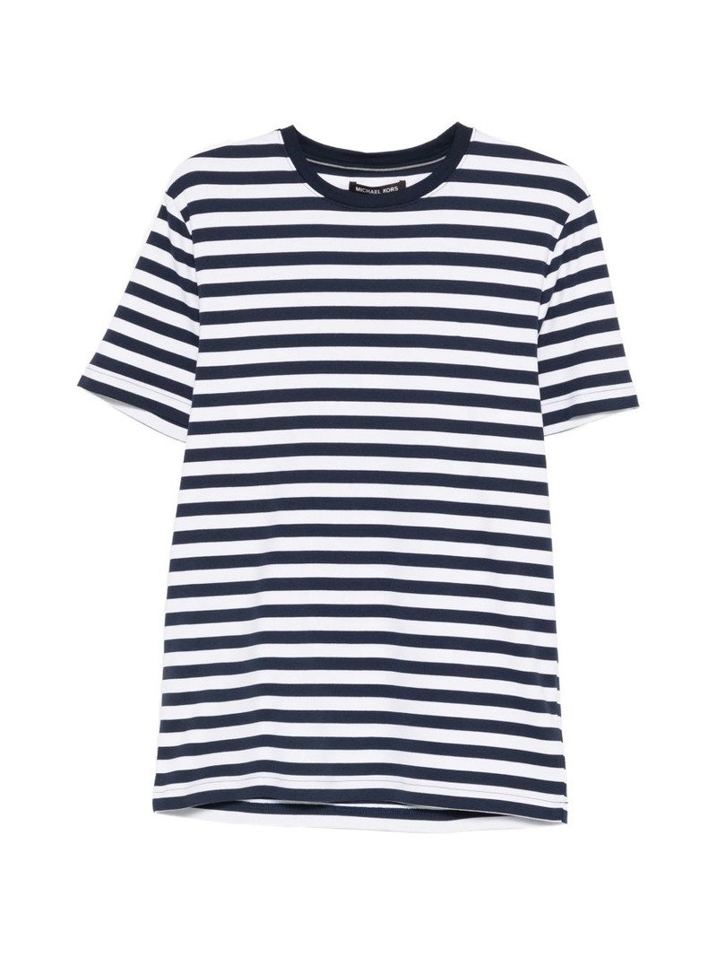 striped short-sleeve T-shirt 1