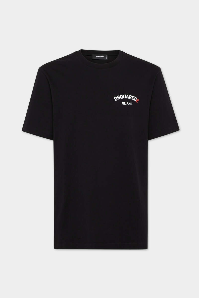REGULAR FIT RUBBER LOGO T-SHIRT 1