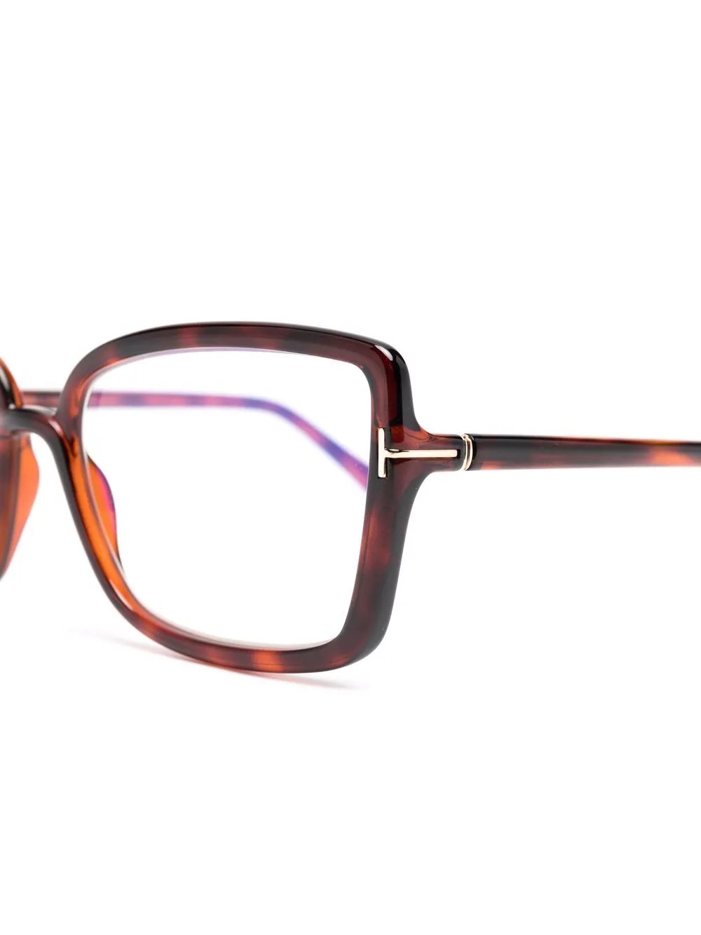 square cat-eye optical glasses - 3