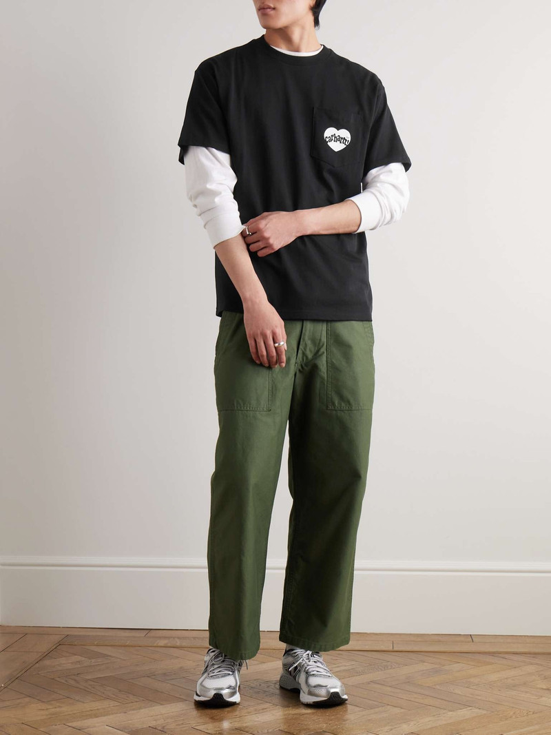 Carhartt Amour Logo-Print Cotton-Jersey T-Shirt outlook
