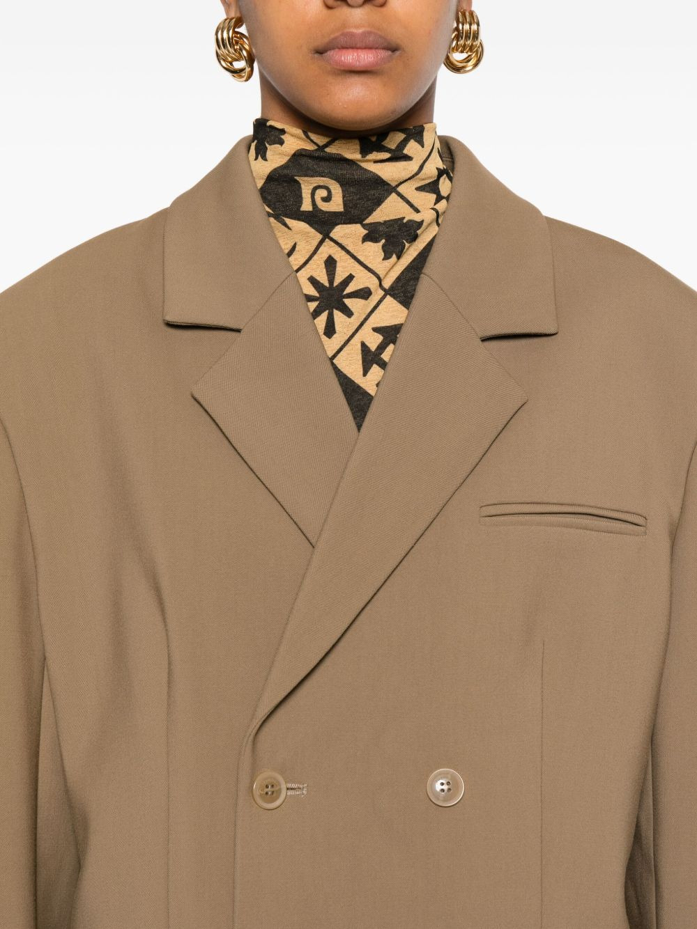 double-breasted blazer - 5