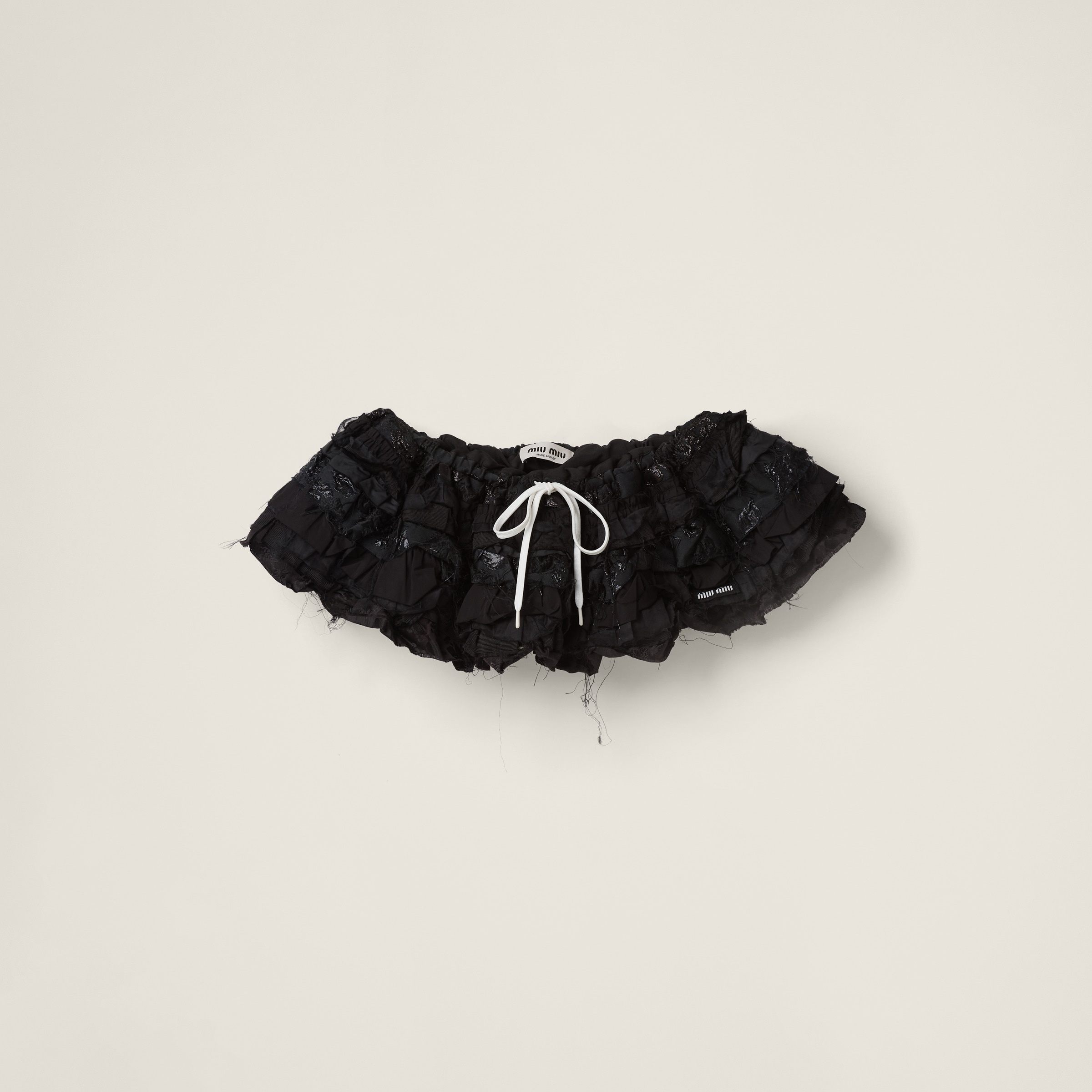 Miu Miu Cloquet miniskirt | miumiu | REVERSIBLE
