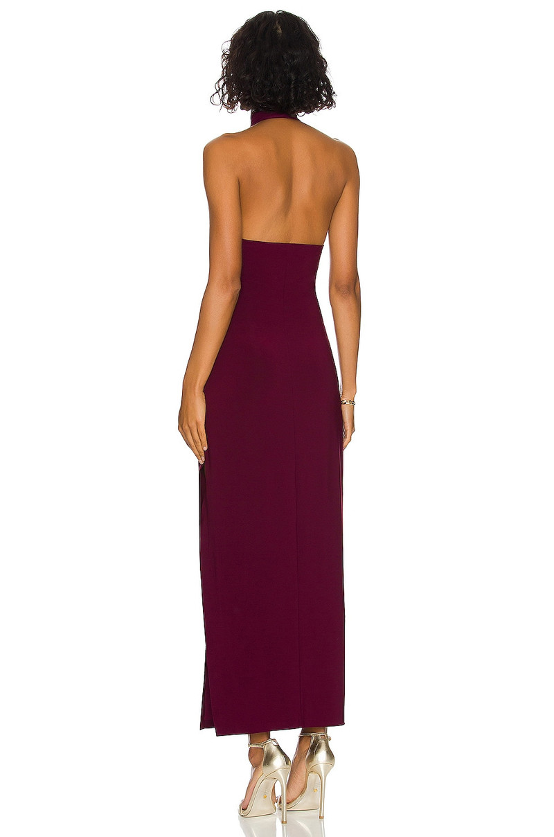 NORMA KAMALI x REVOLVE Turtle Halter Side Slit outlook