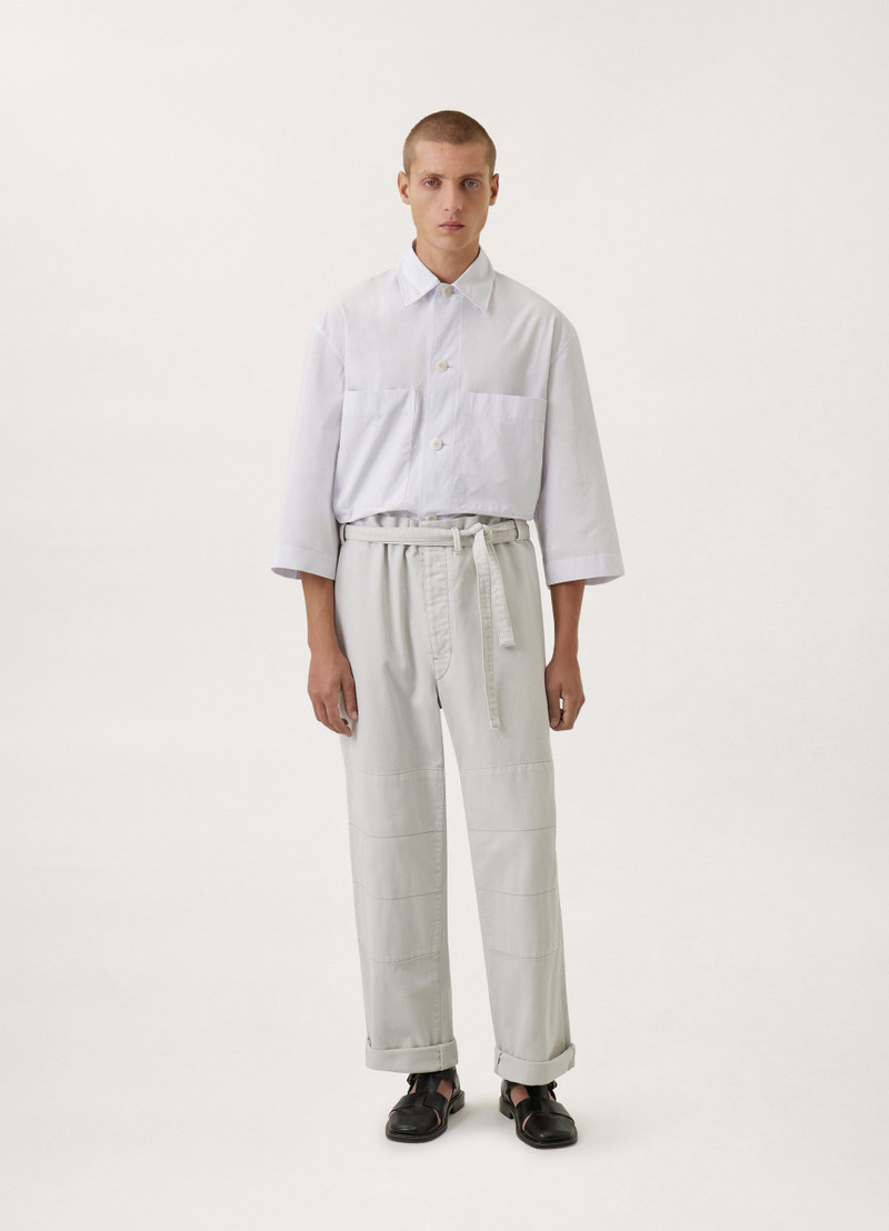 BOXY MILITARY SHIRT
GARMENT DYED COTTON 5