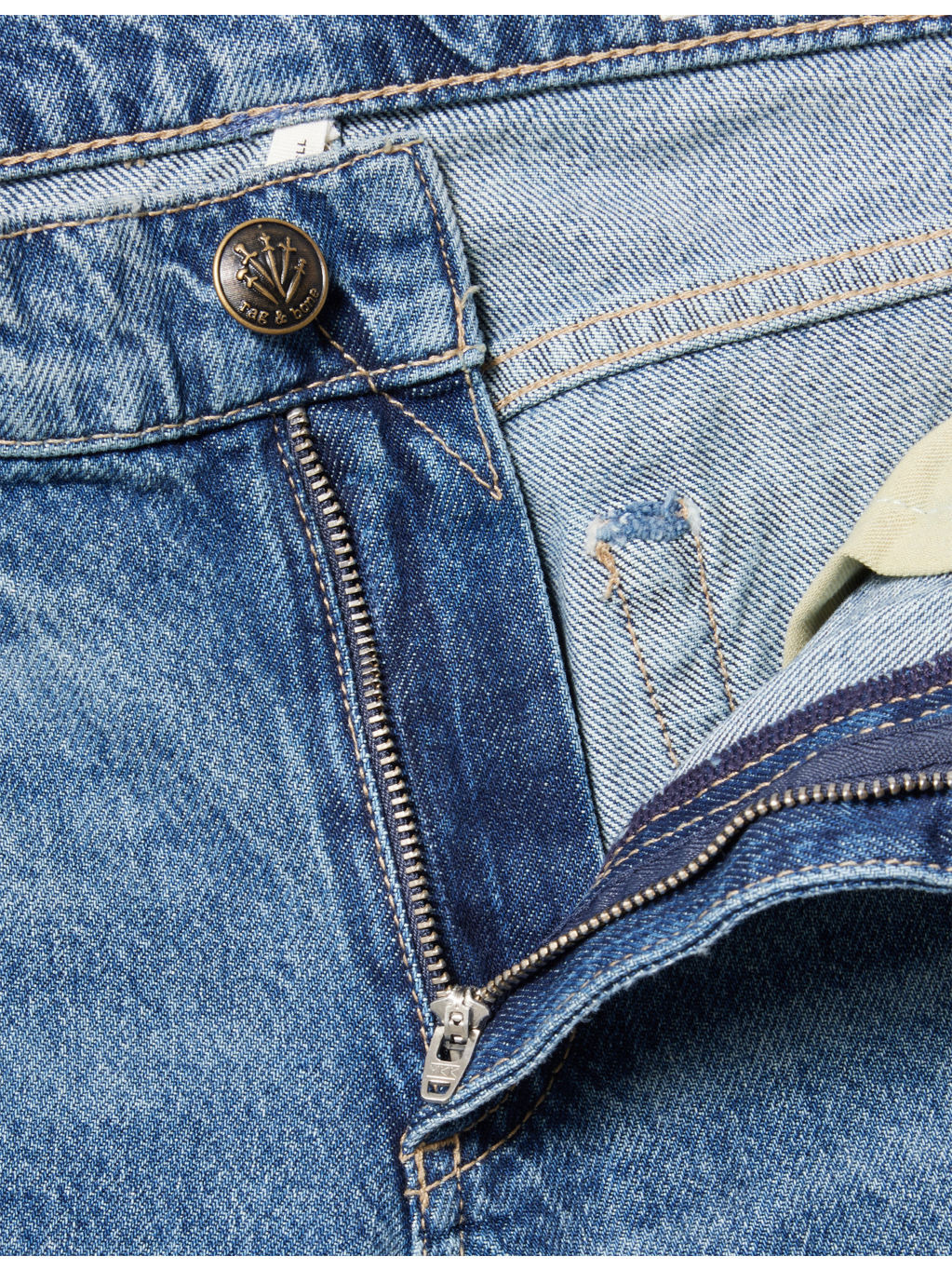 The Saige Straight-Leg Denim Jeans - 6