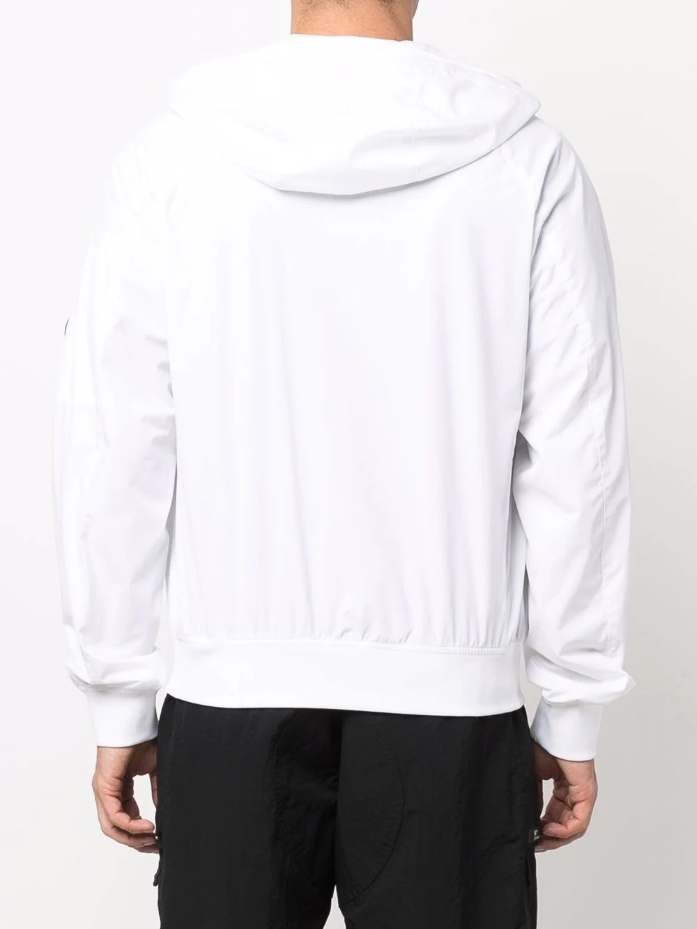 lens-detail hooded jacket - 4