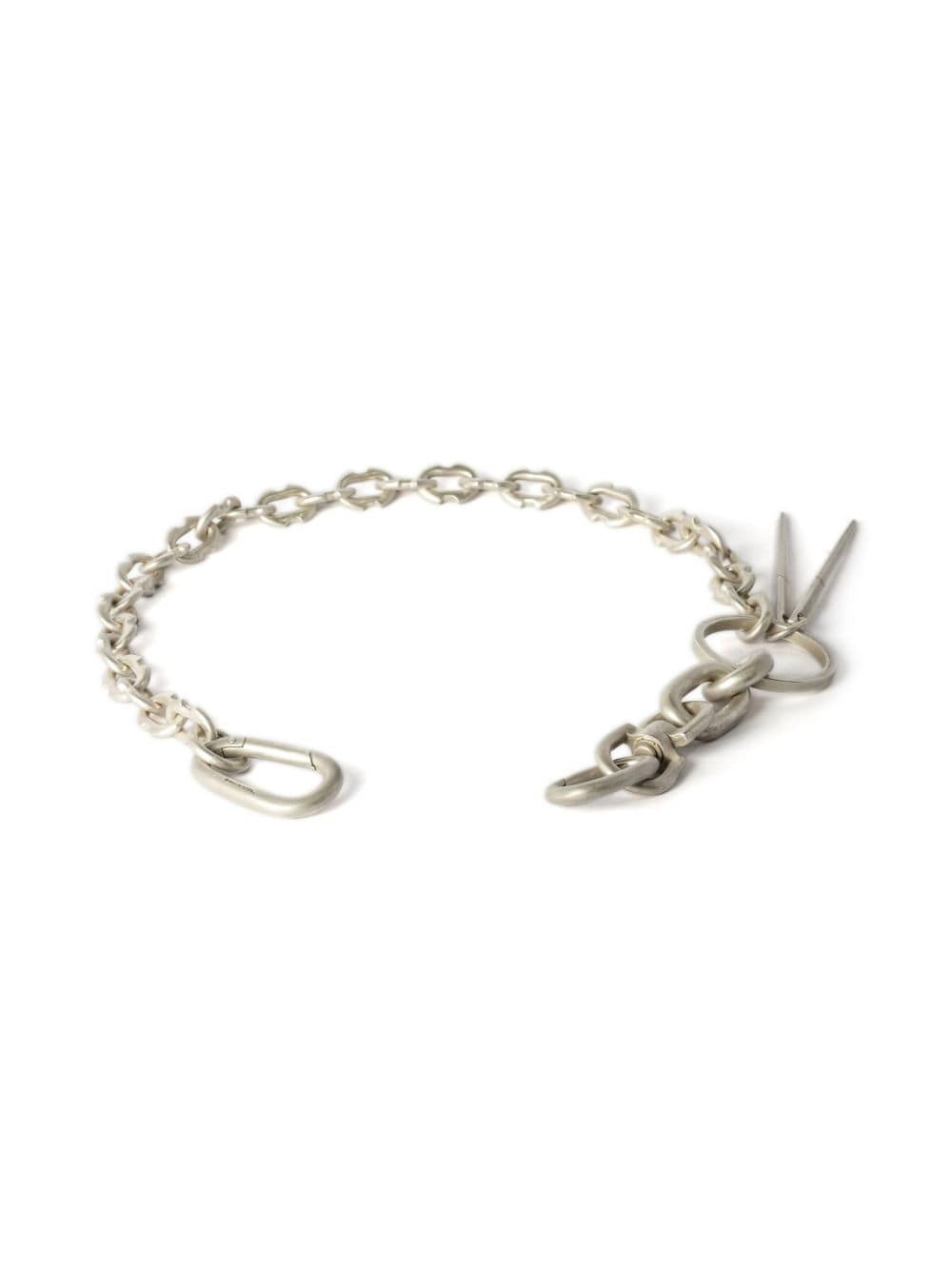 Totem cable-chain link necklace - 2