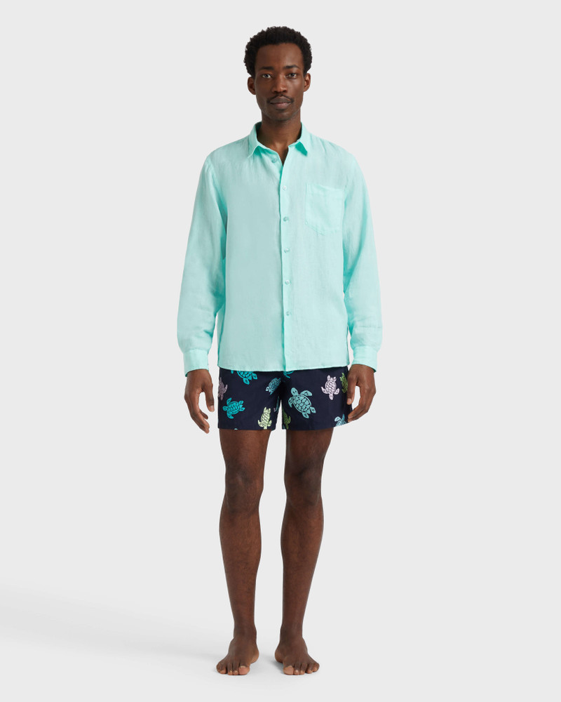 Vilebrequin MEN LINEN SHIRT SOLID outlook