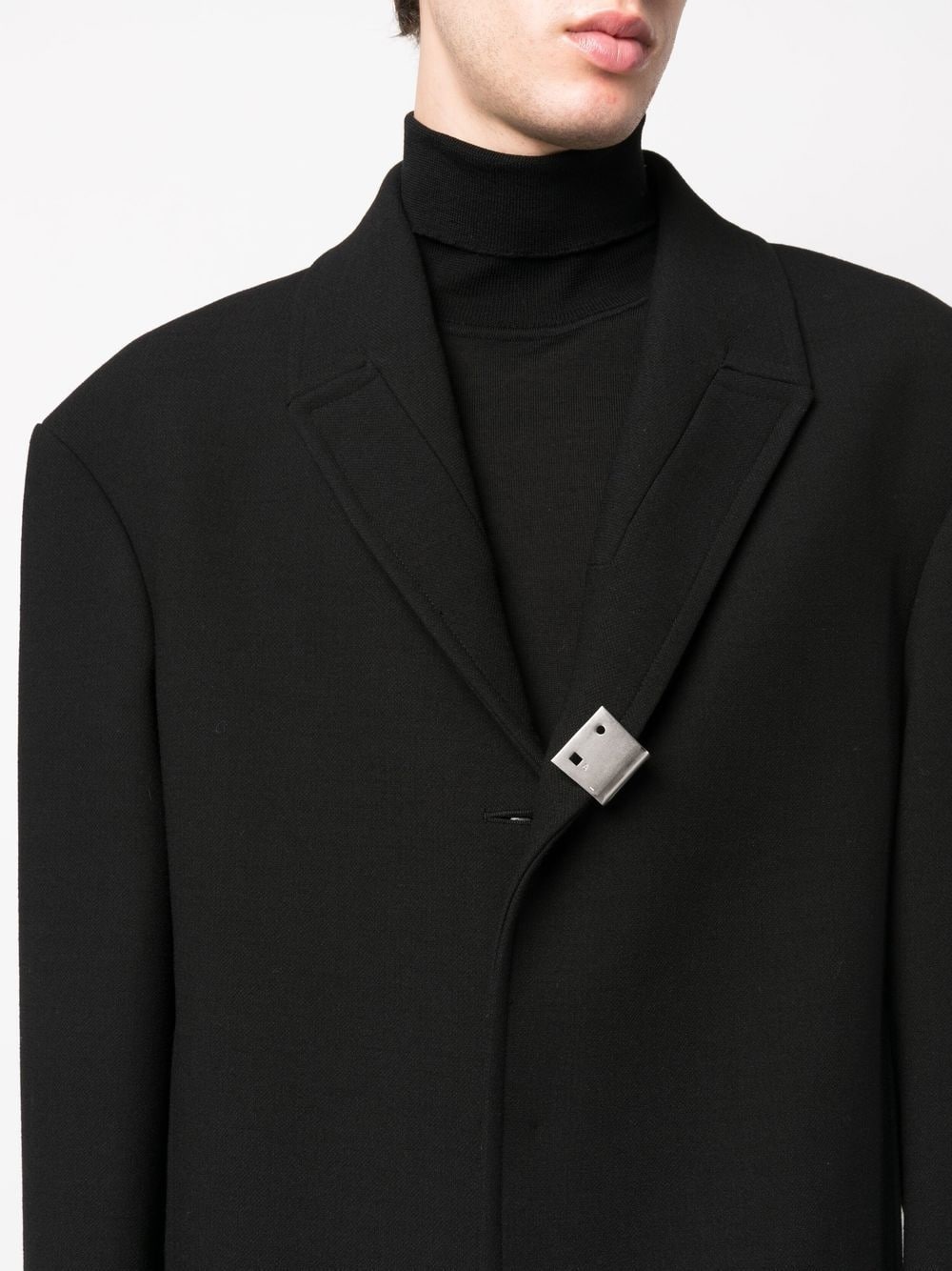 single-breasted coat - 5