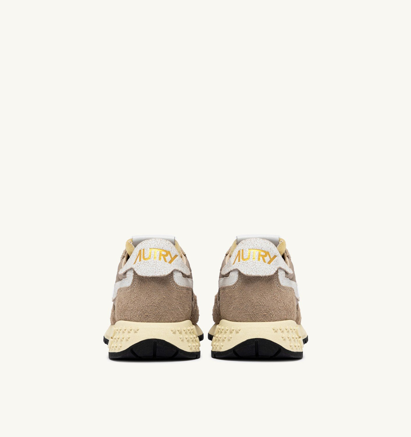 REELWIND LOW SNEAKERS IN PEPPER AND WHITE SUEDE AND NYLON - 3