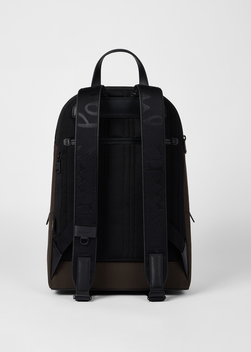 Khaki Cordura® Laser 'Signature Stripe' Backpack 3