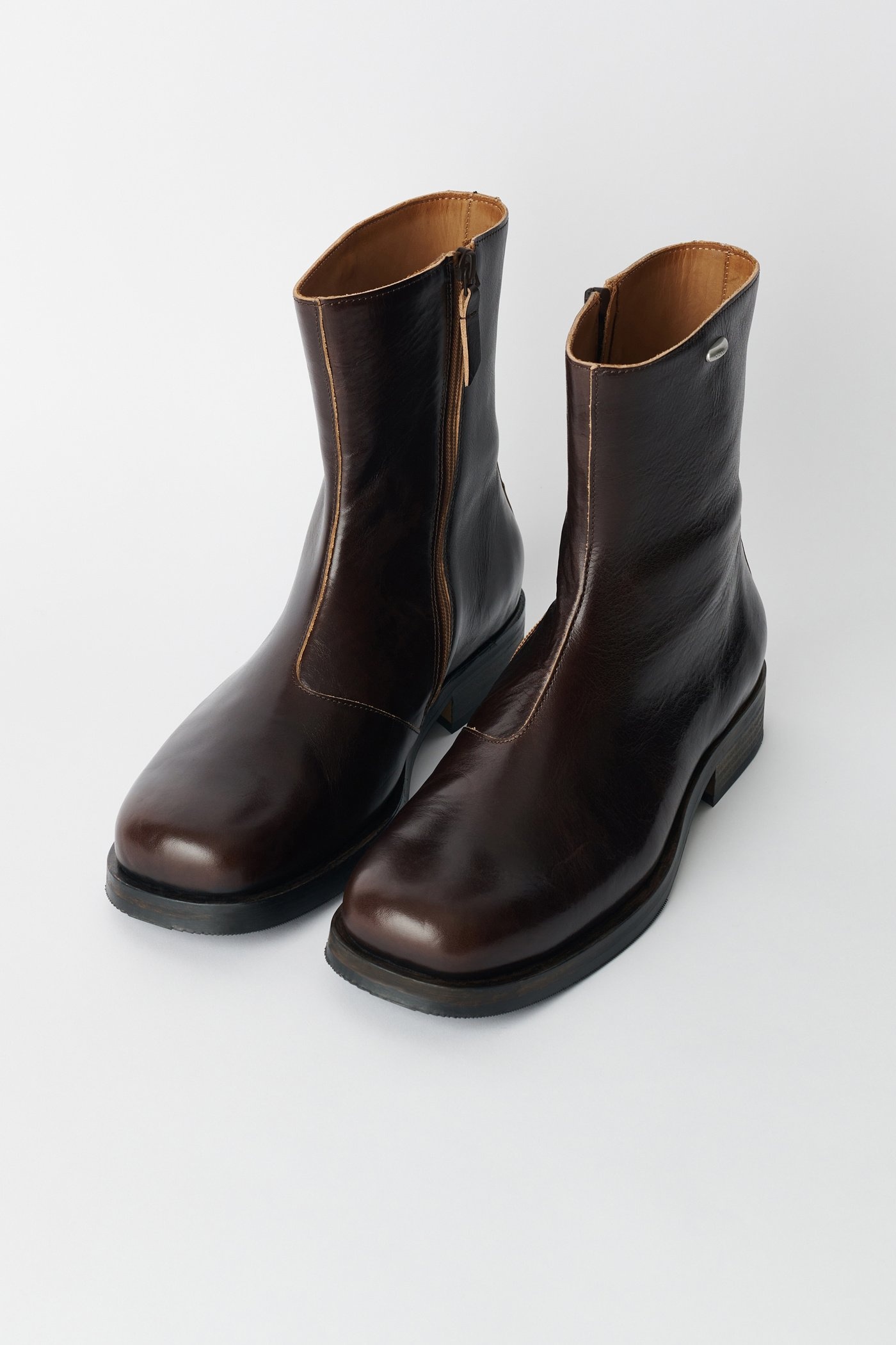 Our Legacy Camion Boot Deep Americano Leather | REVERSIBLE