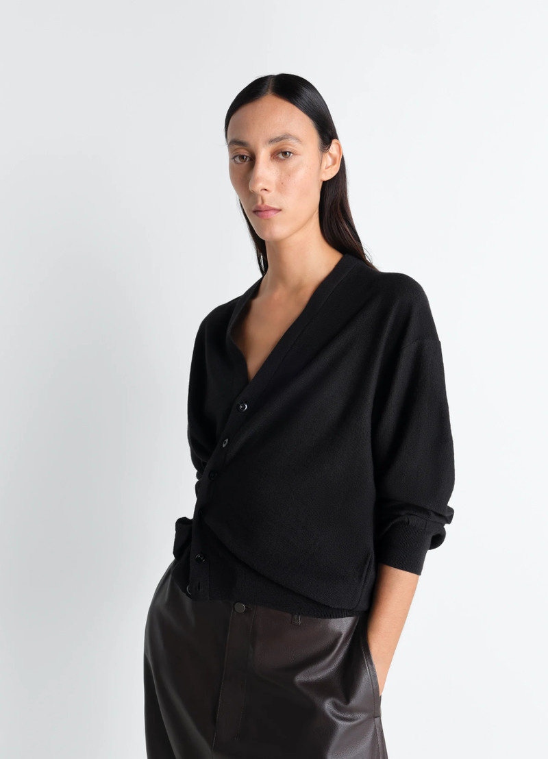 Lemaire TWISTED CARDIGAN IN WOOL BLEND outlook