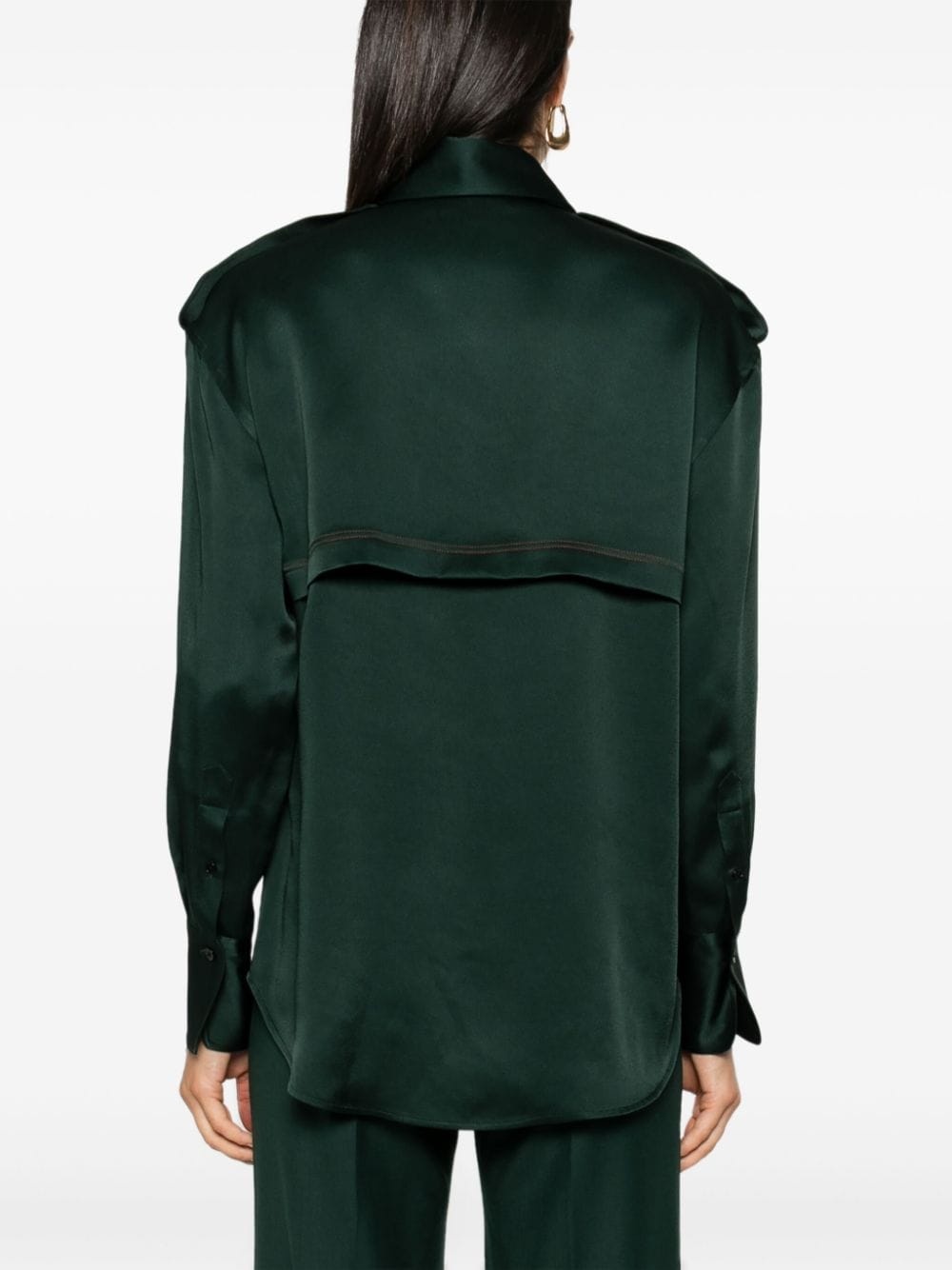 crepe shirt - 4
