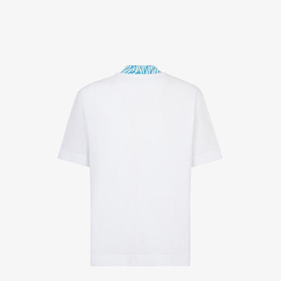 FENDI White jersey T-shirt outlook