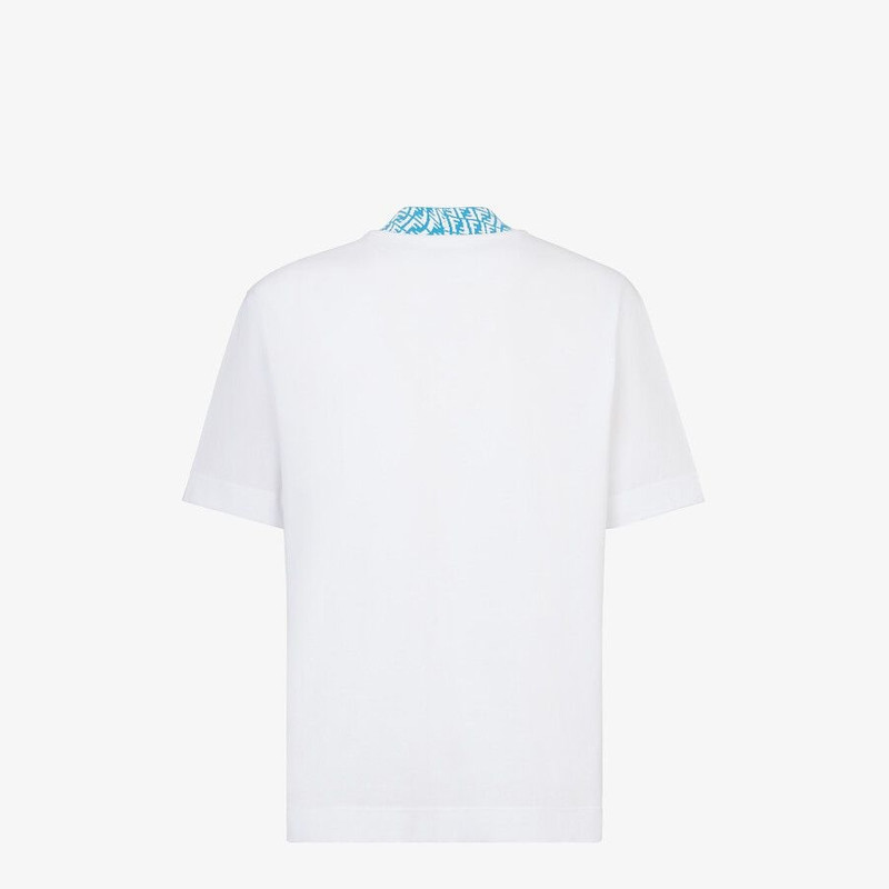 FENDI White jersey T-shirt outlook