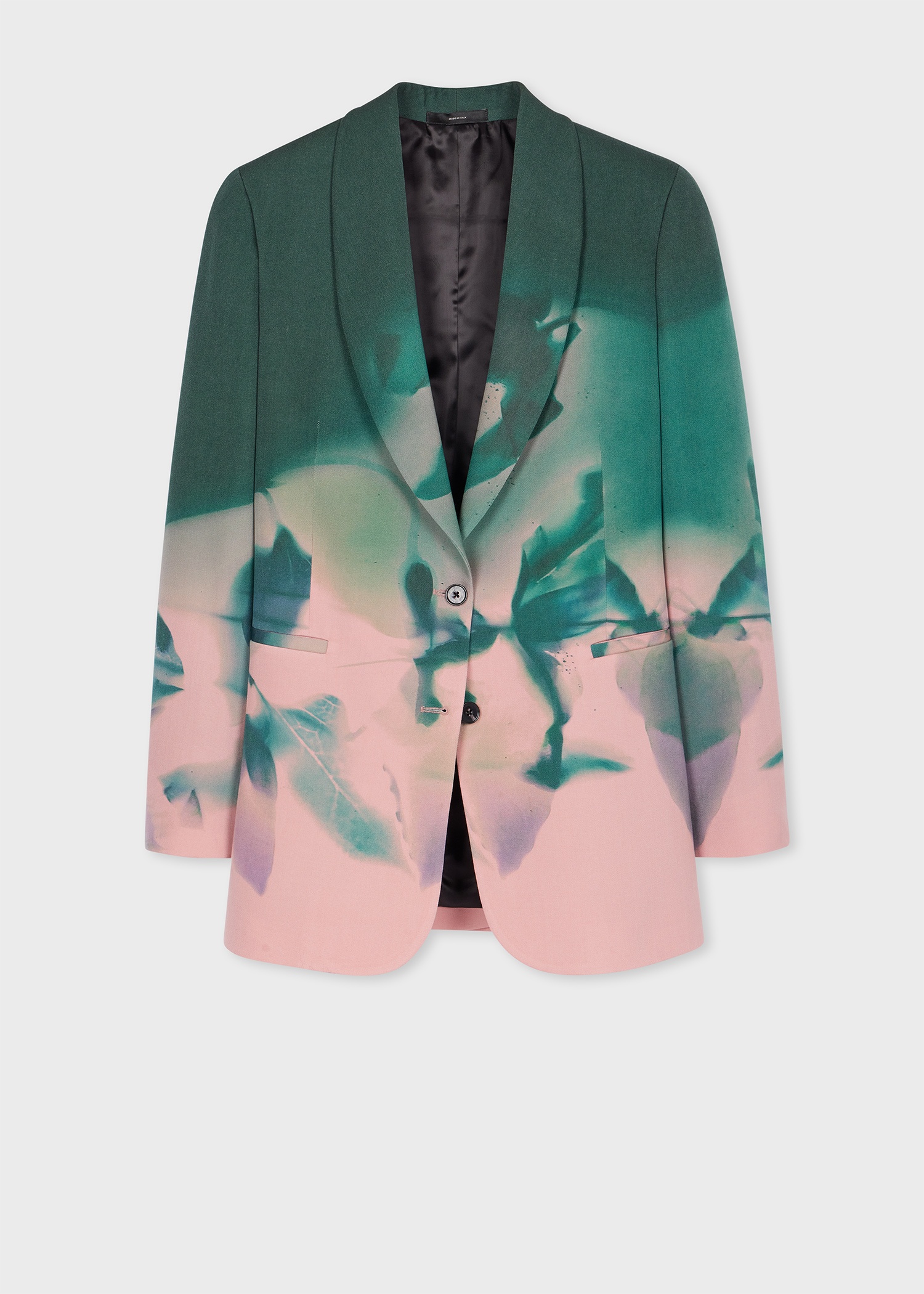 Women's 'Solar Gram' Wool Shawl-Collar Blazer - 1