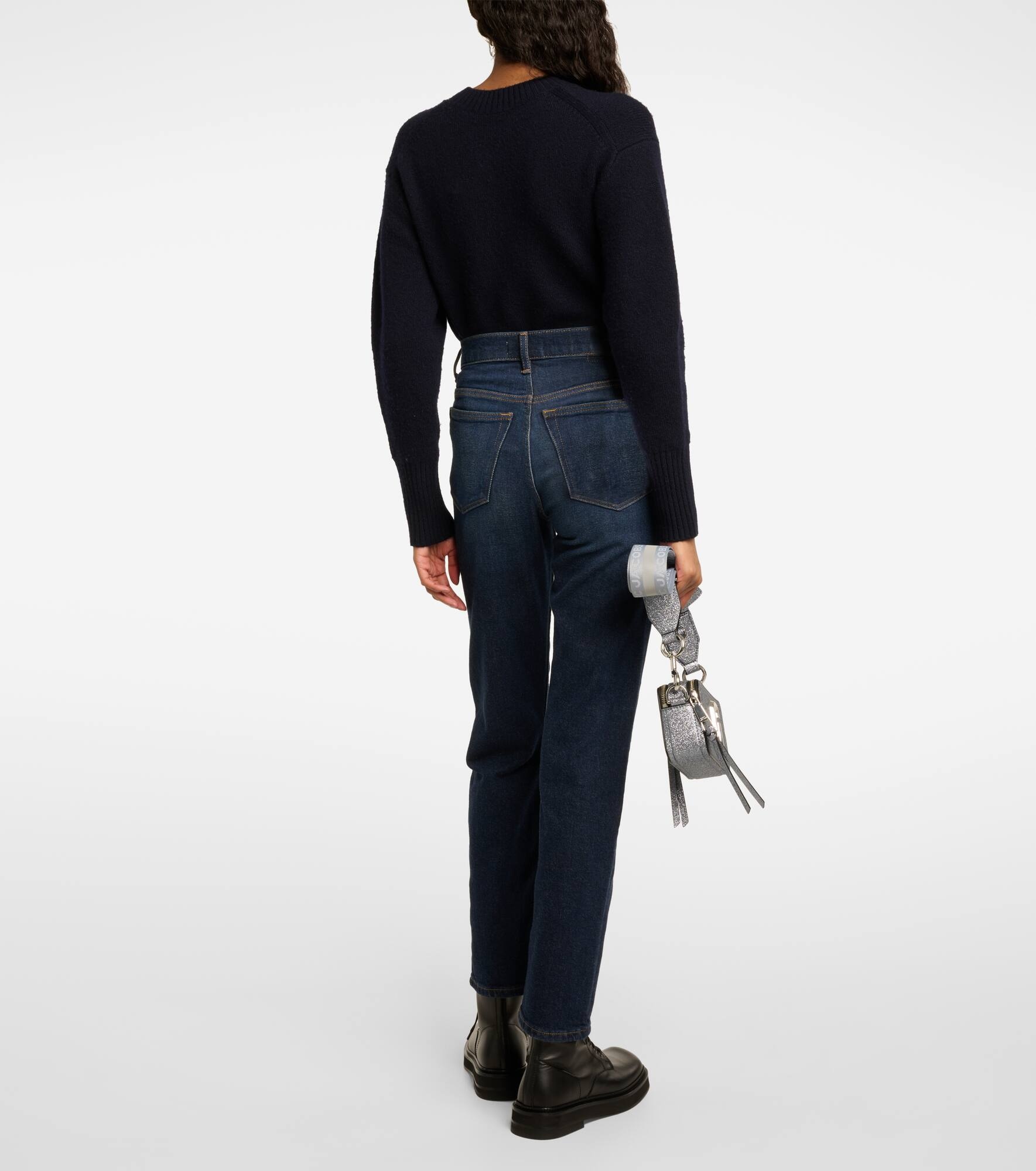 70s high-rise straight jeans - 3