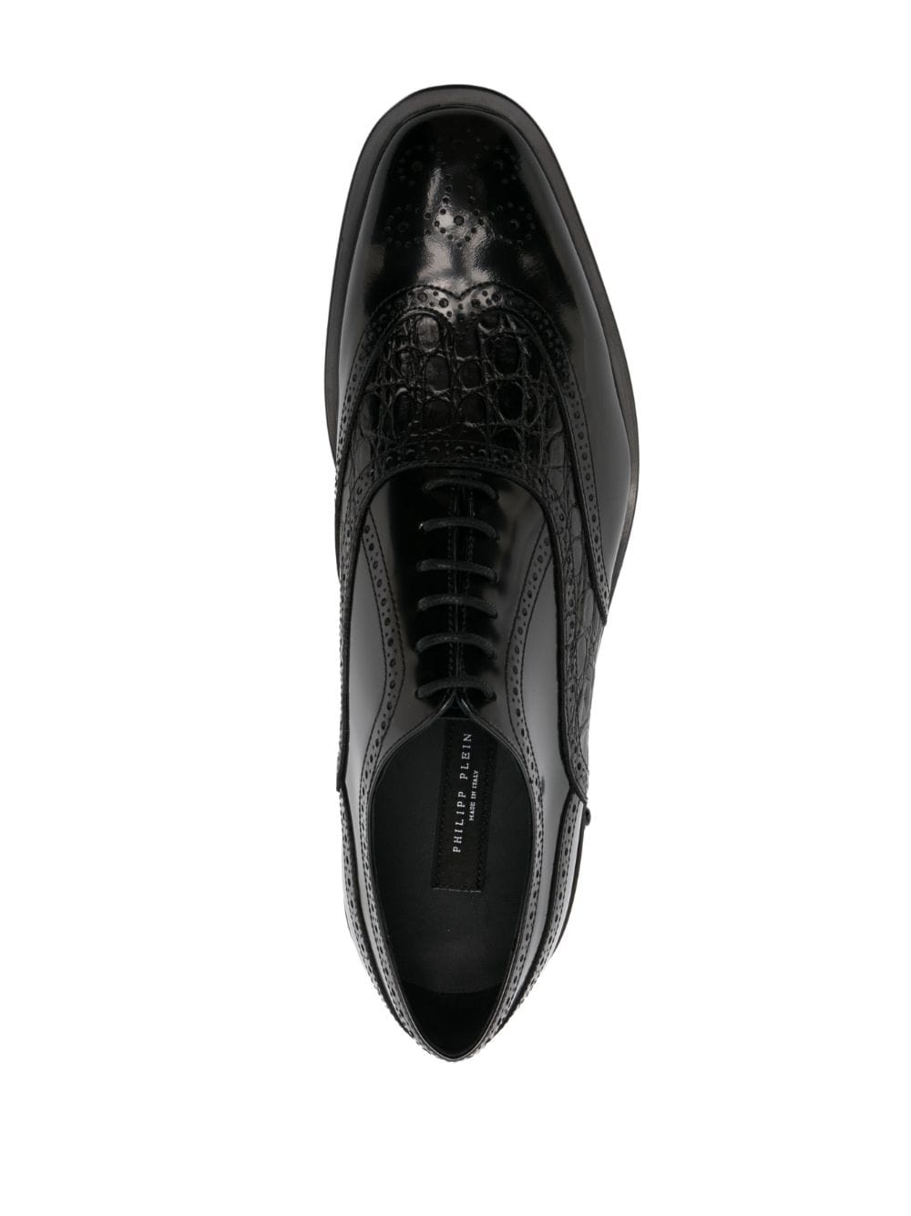 Leather Derby oxford shoes - 4