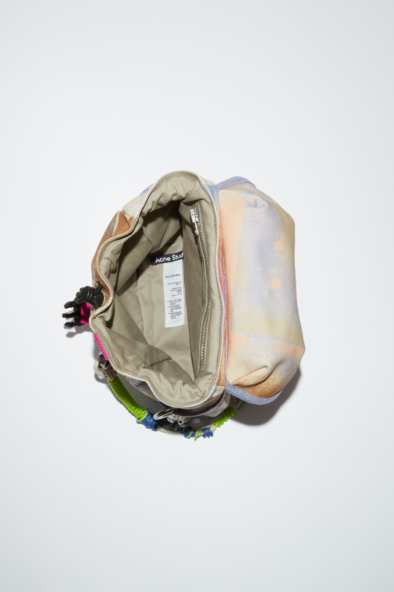 Mini backpack - Beige/multi 5