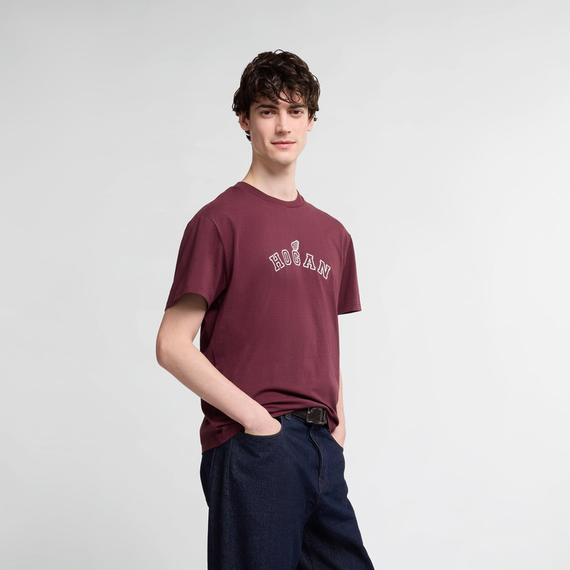 Round-neck T-shirt in jersey 7