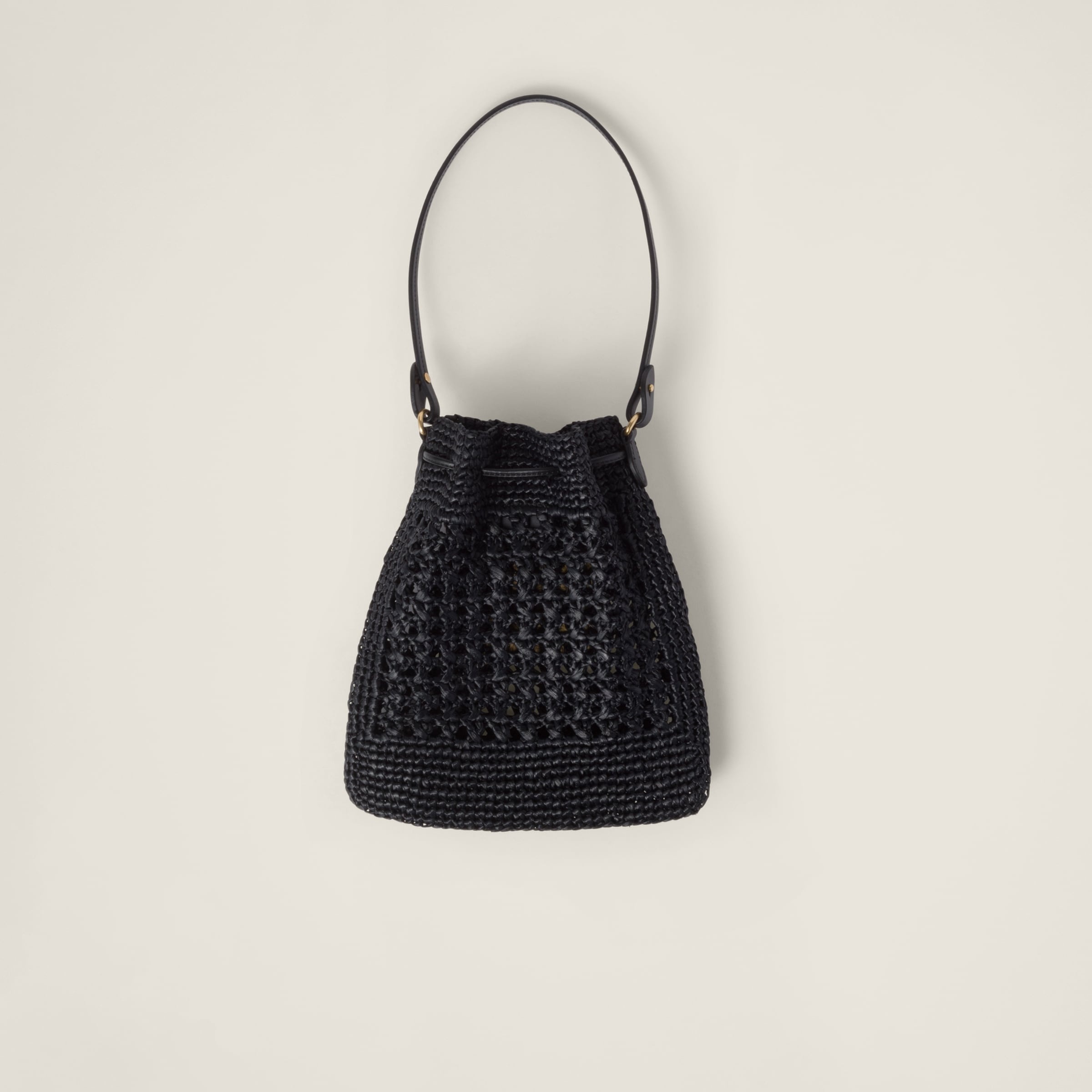 Woven fabric mini-bag - 3