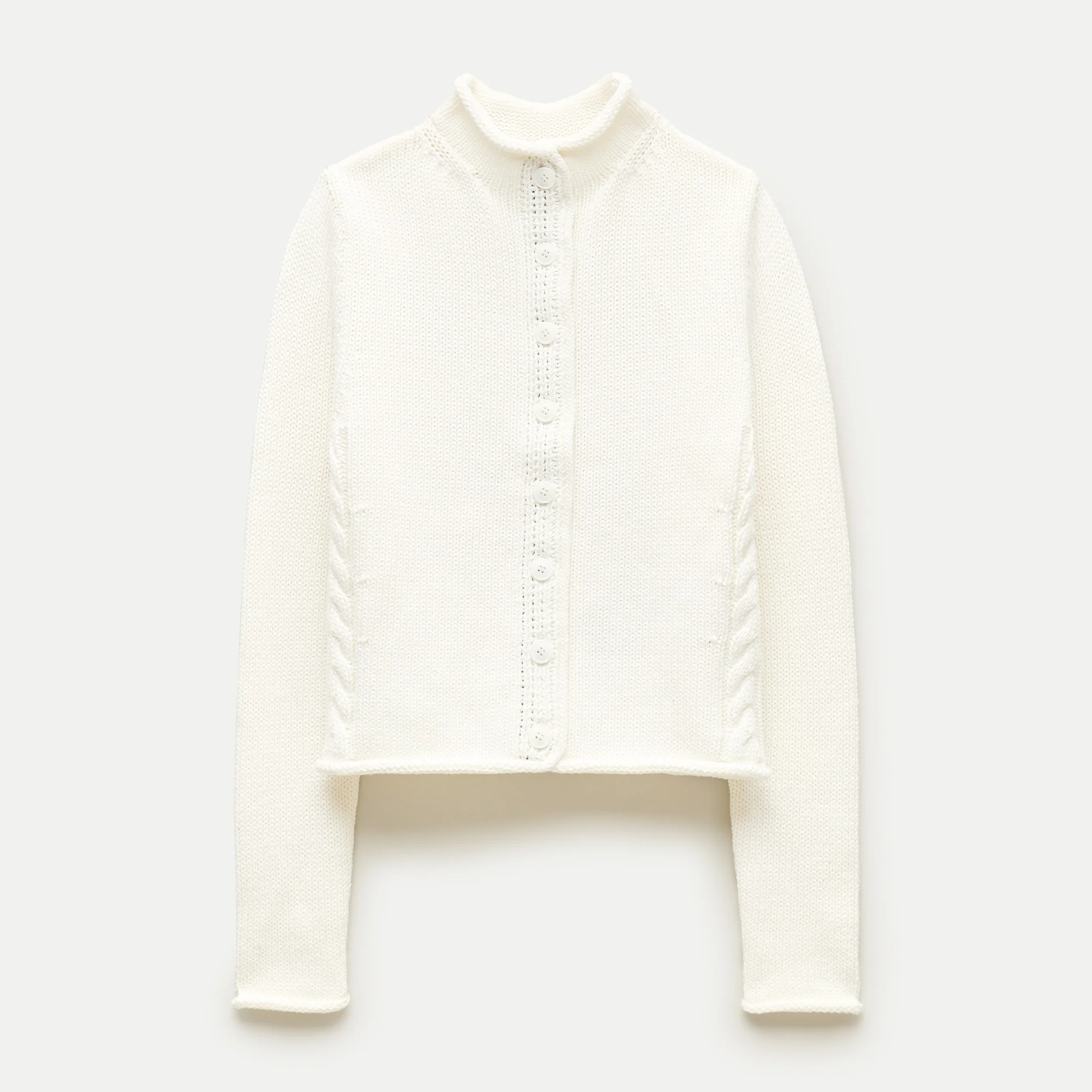Rollneck™ reversible cardigan - 1