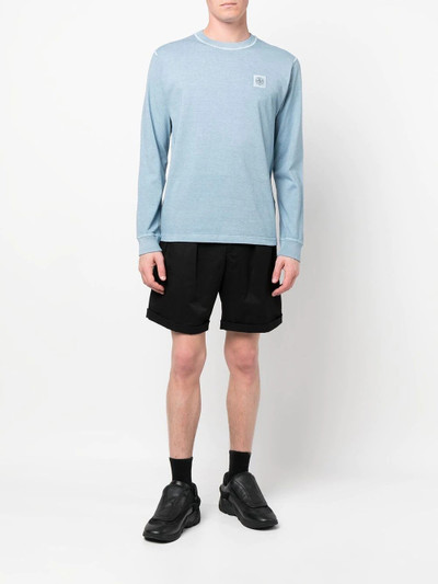 Stone Island Compass-patch sweatshirt outlook