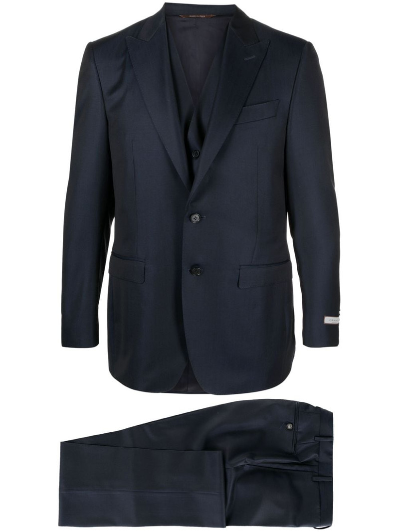 single-breasted wool suit 1