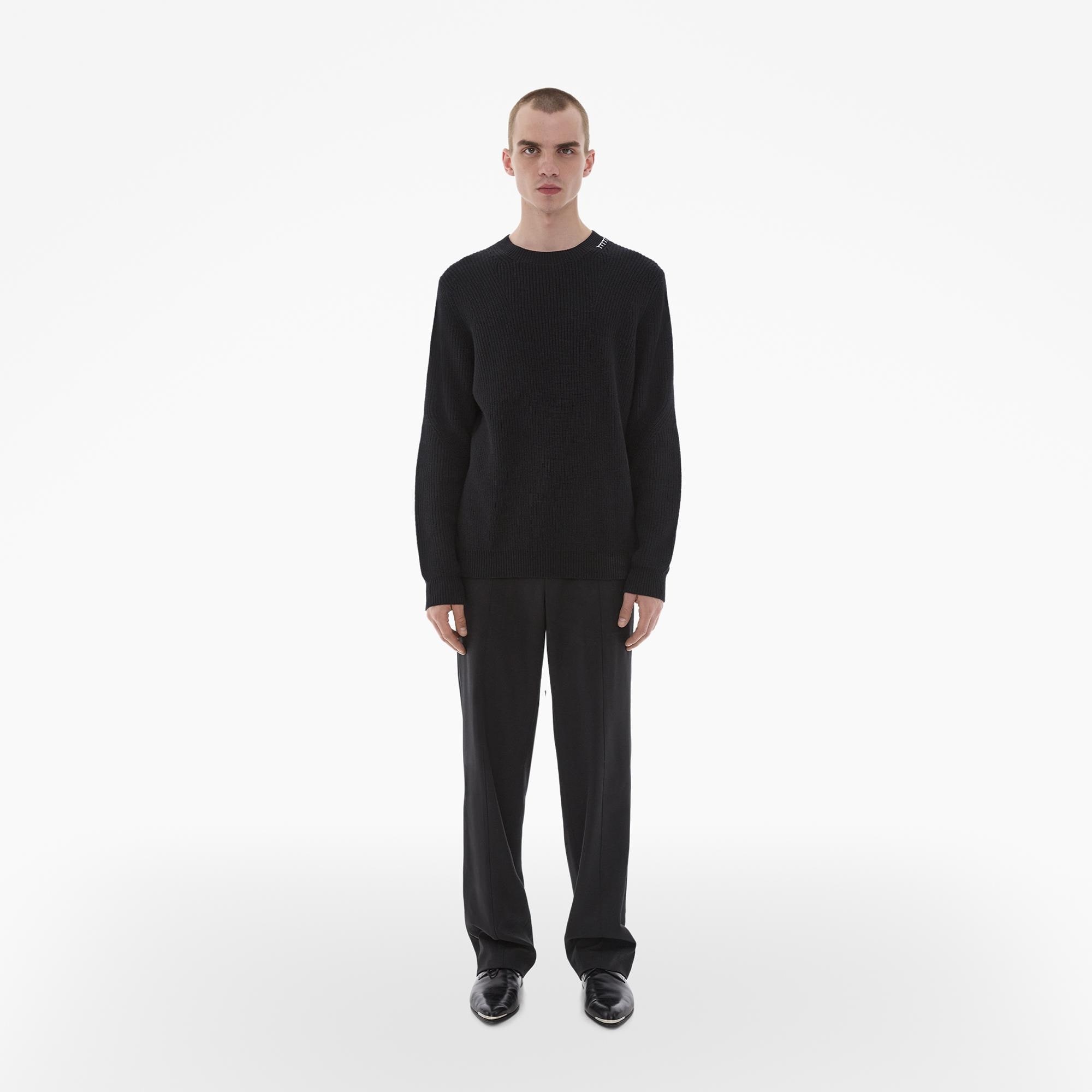 EMBROIDERED CREWNECK SWEATER - 8