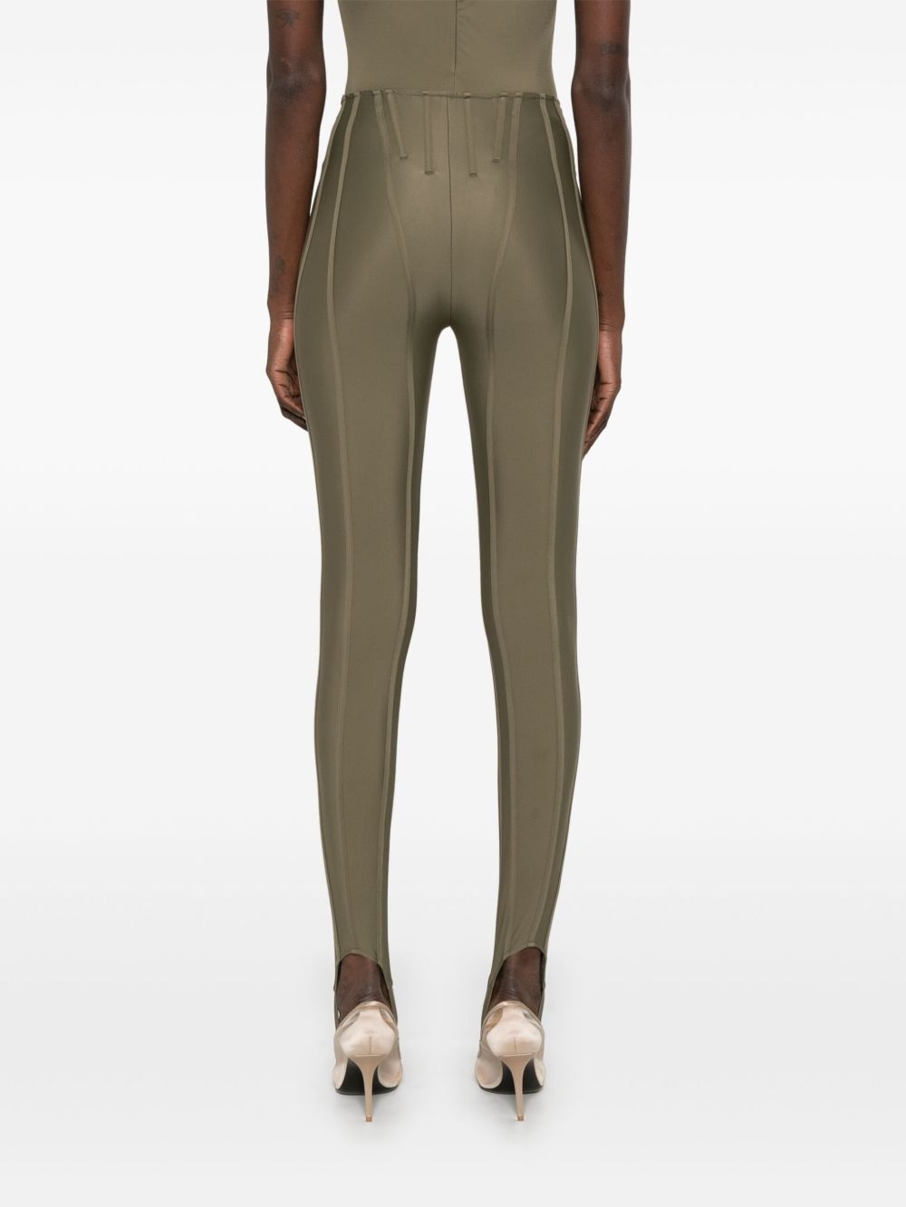 corseted leggings - 4
