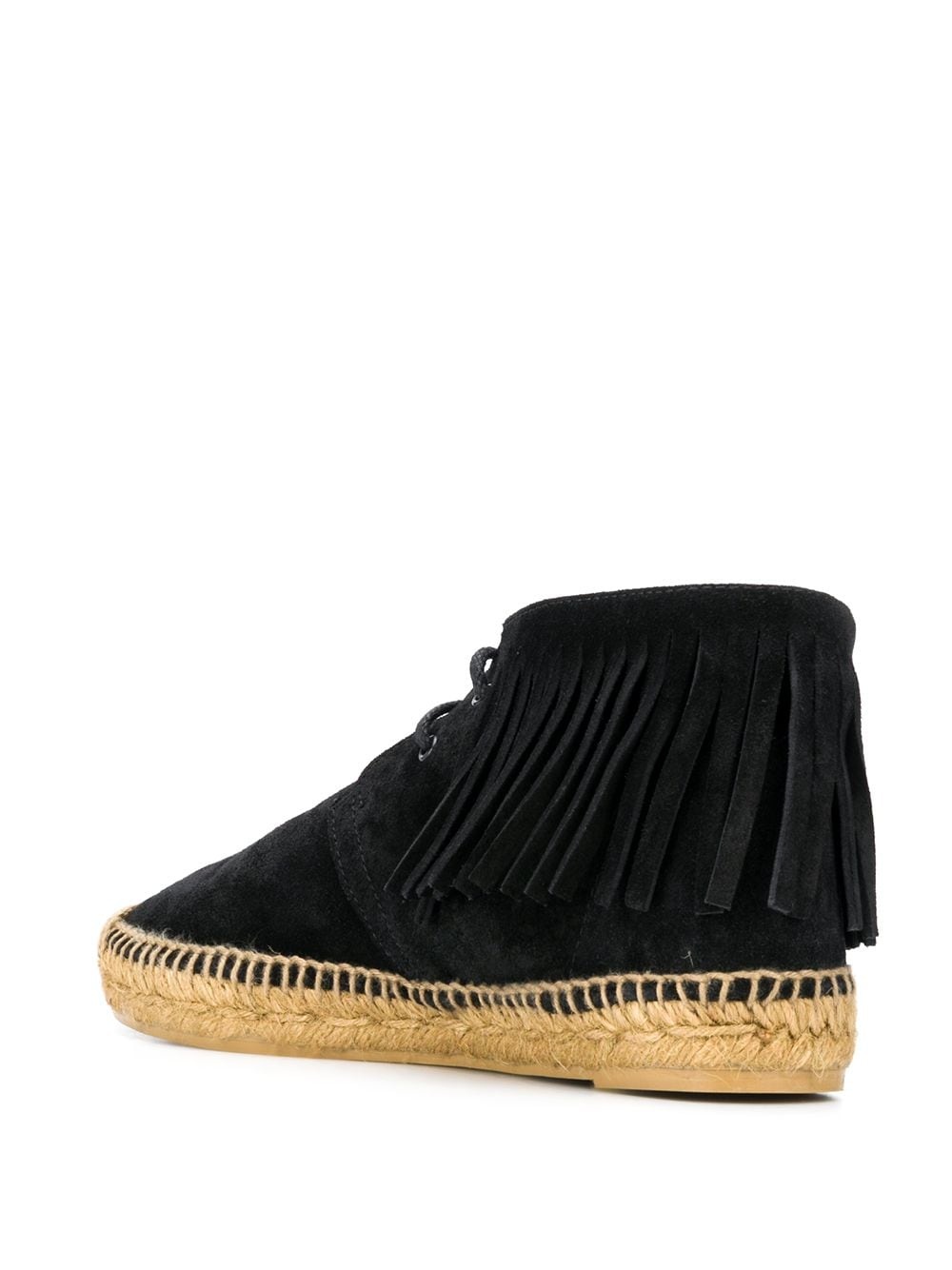 high-top fringed espadrilles - 3