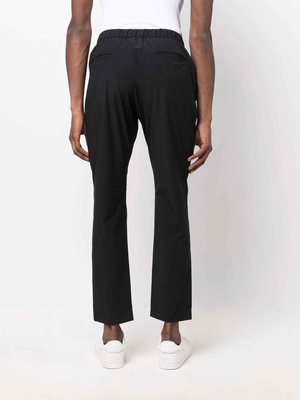 drawstring-waist trousers - 4