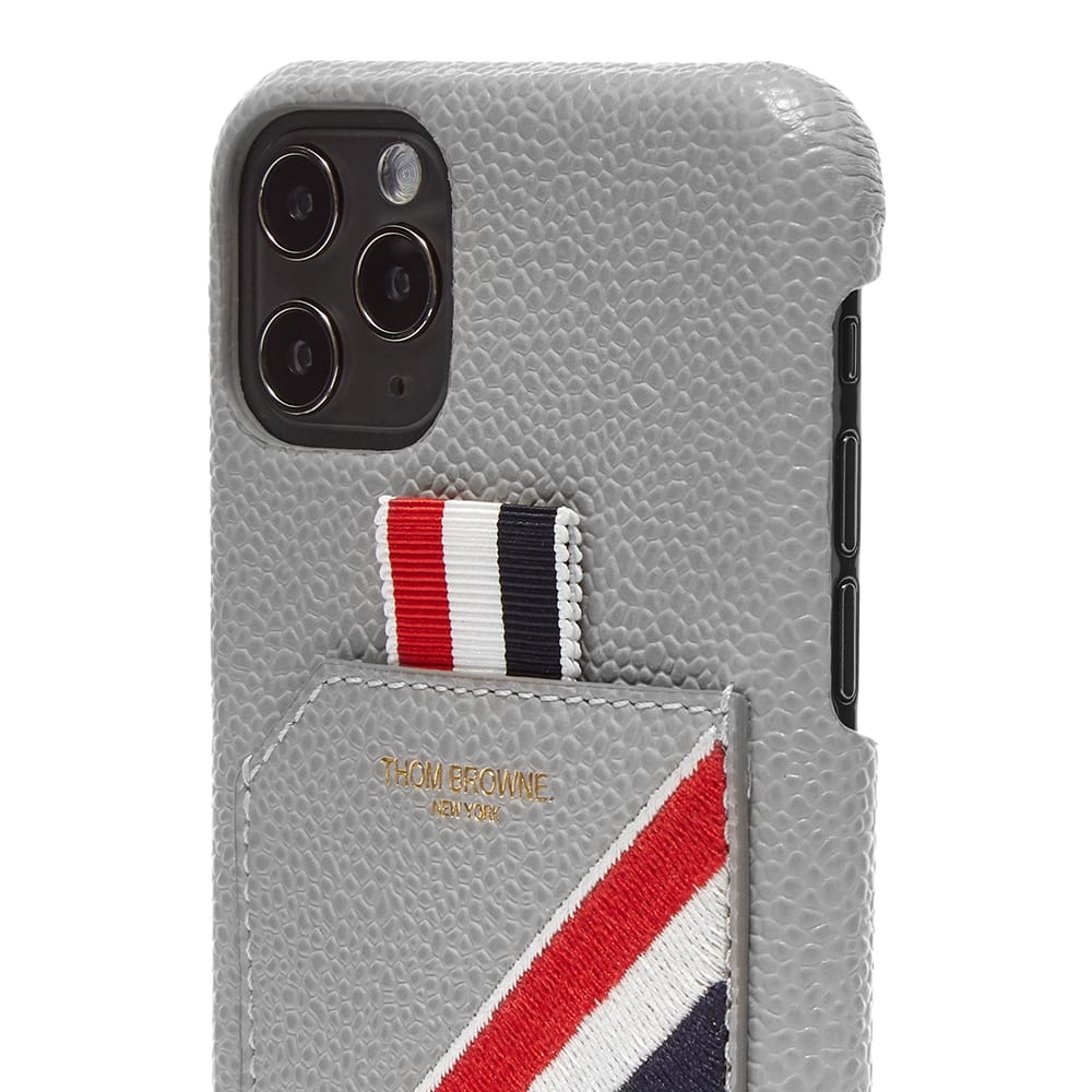 Thom Browne Tricolour Stripe iPhone 11 Pro Case - 3