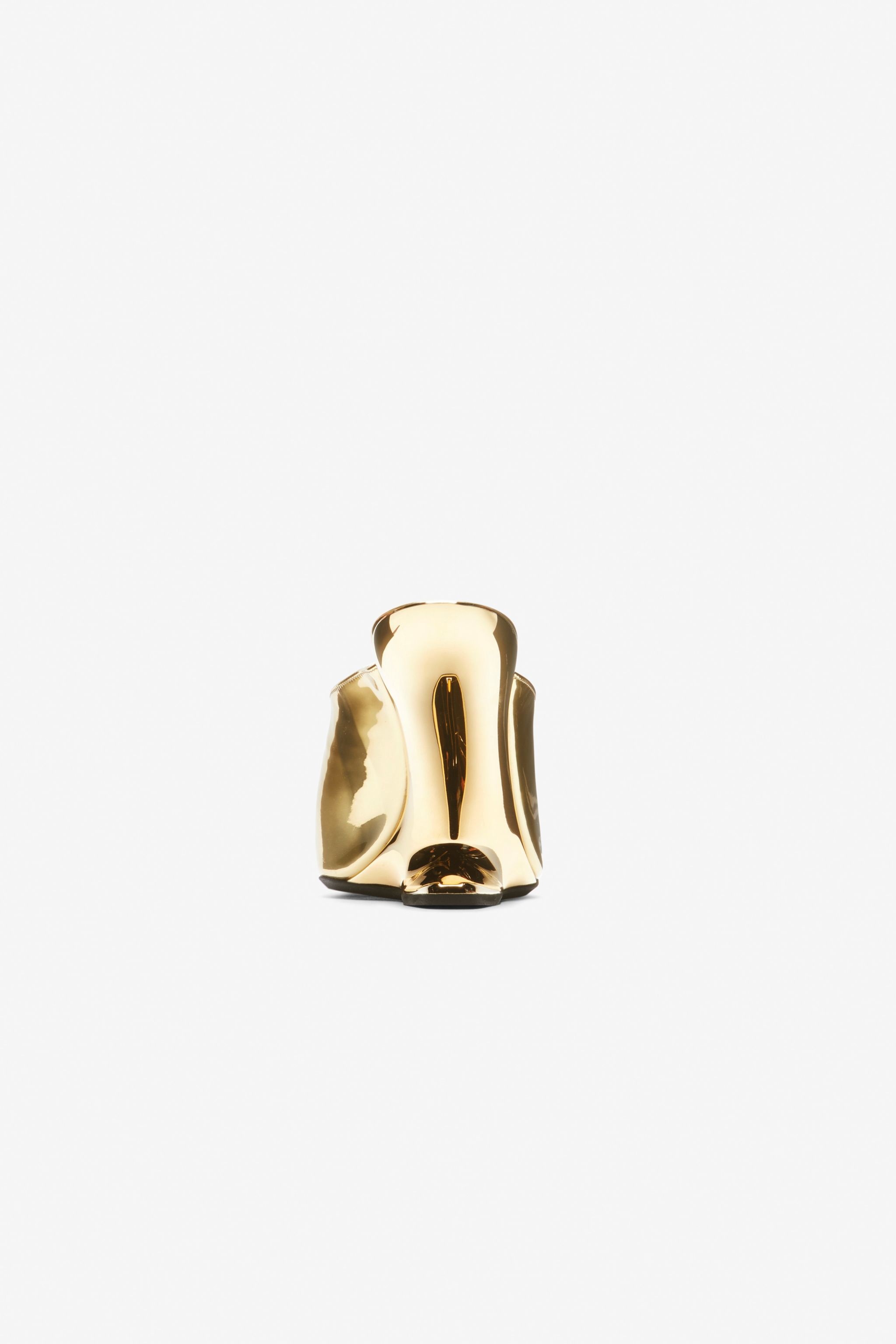 METALLIC SABOT MULES - 3